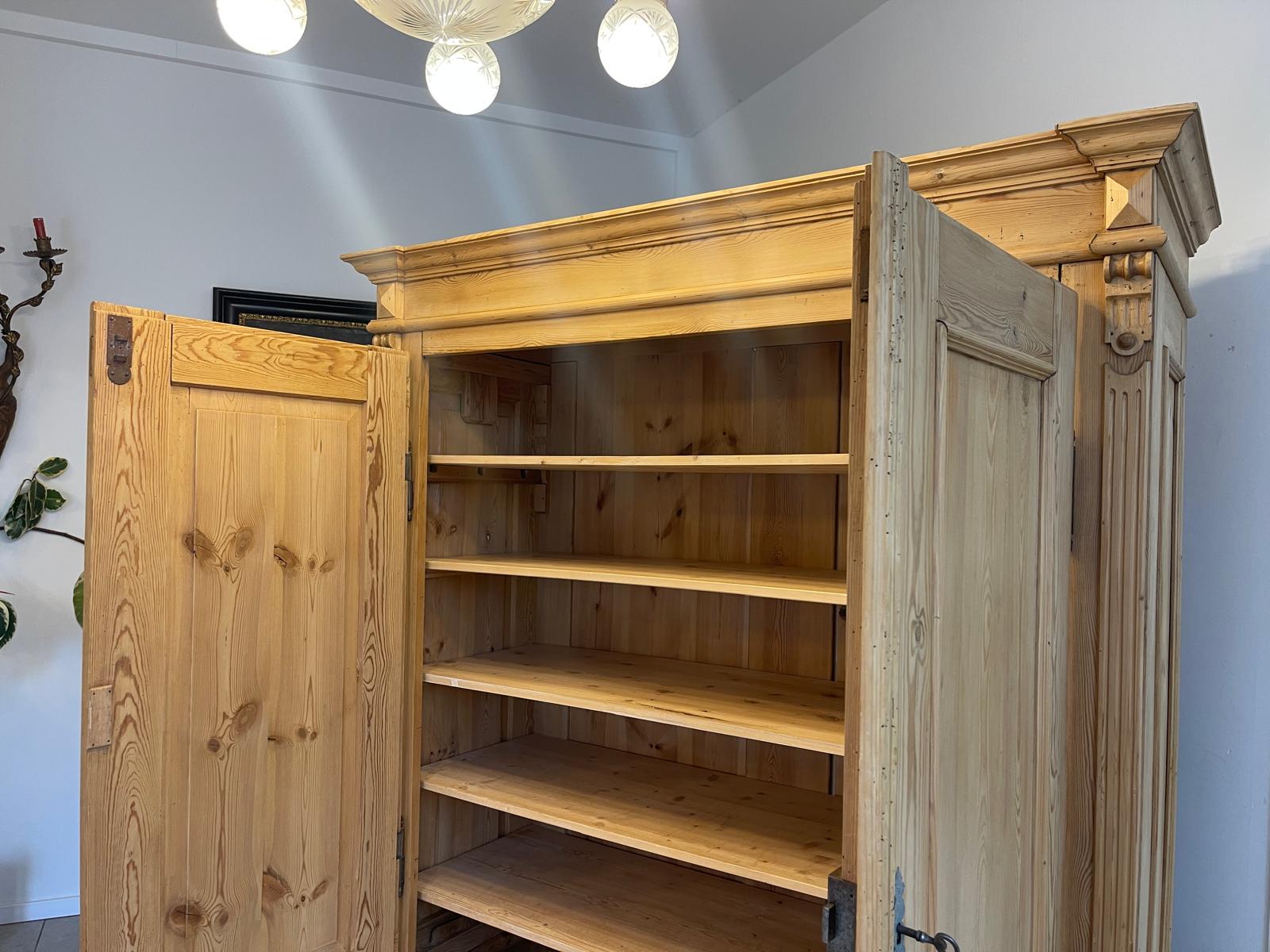 Originaler Bauernschrank Historismus Gründerzeit Hallenschrank Bauernkasten G1261
