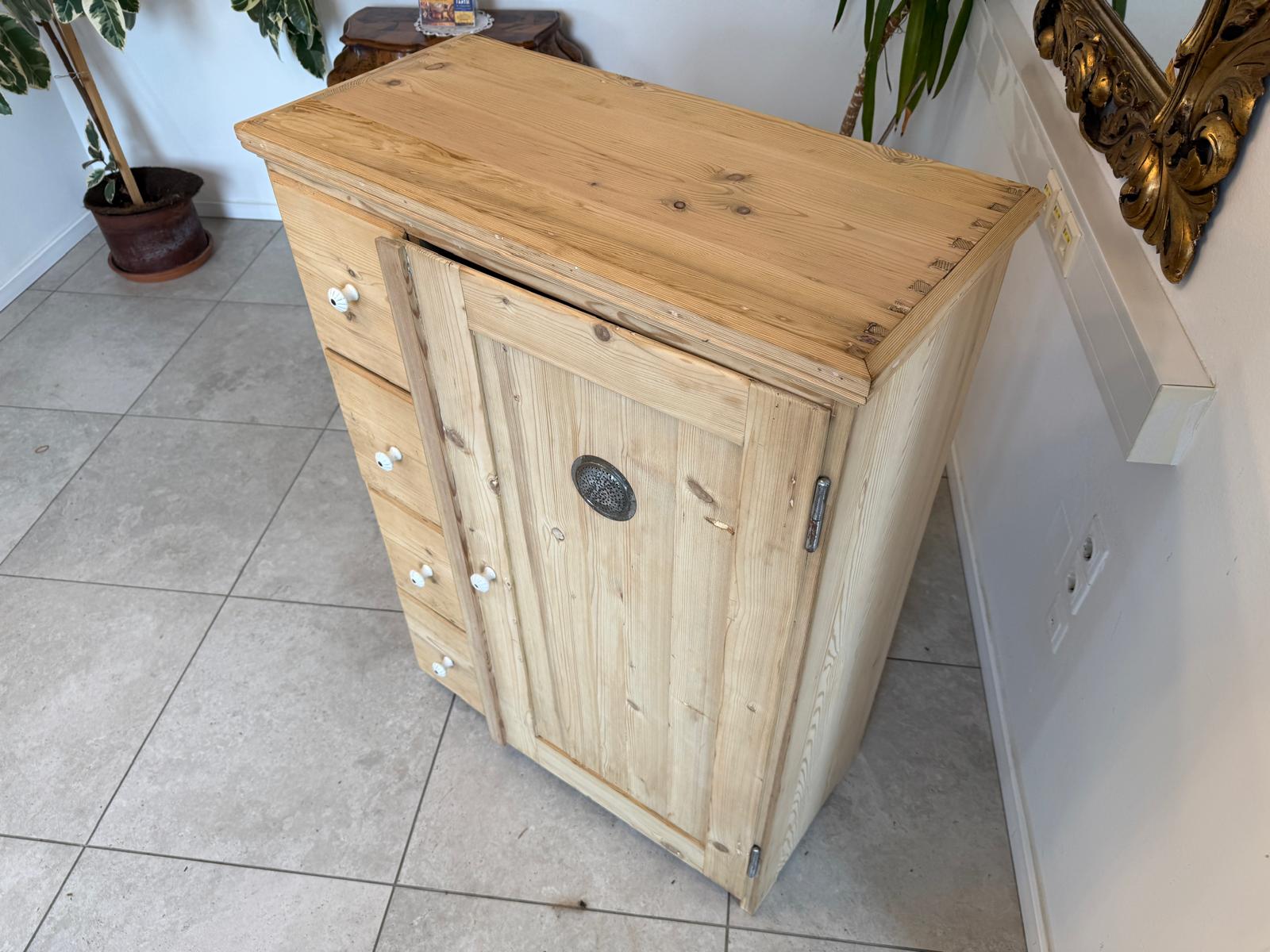 Biedermeier Brotschrank Almerschrank Speiskasten Antik Kastenmöbel D1166