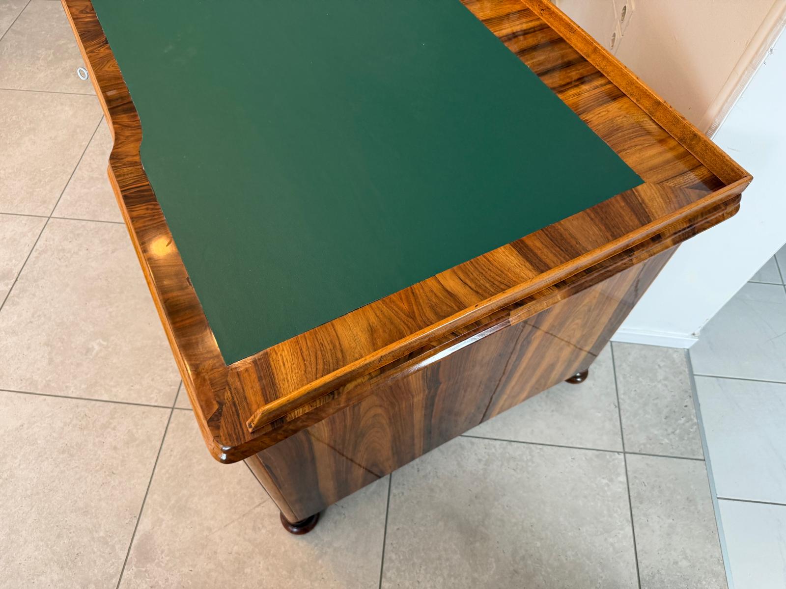 Restaurierter Großer Biedermeier Schreibtisch Sekretär D2678