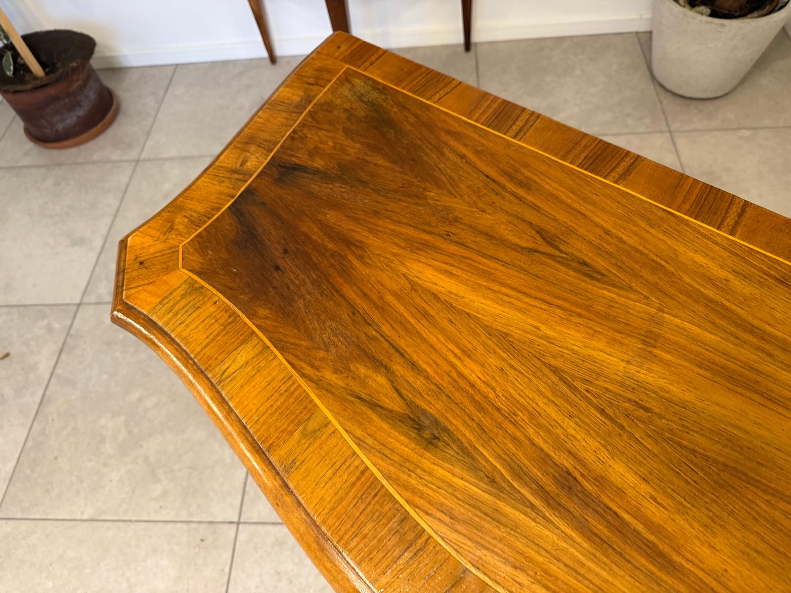 Prächtige Barocke Anrichte Kommode Theke Marketerien D1039