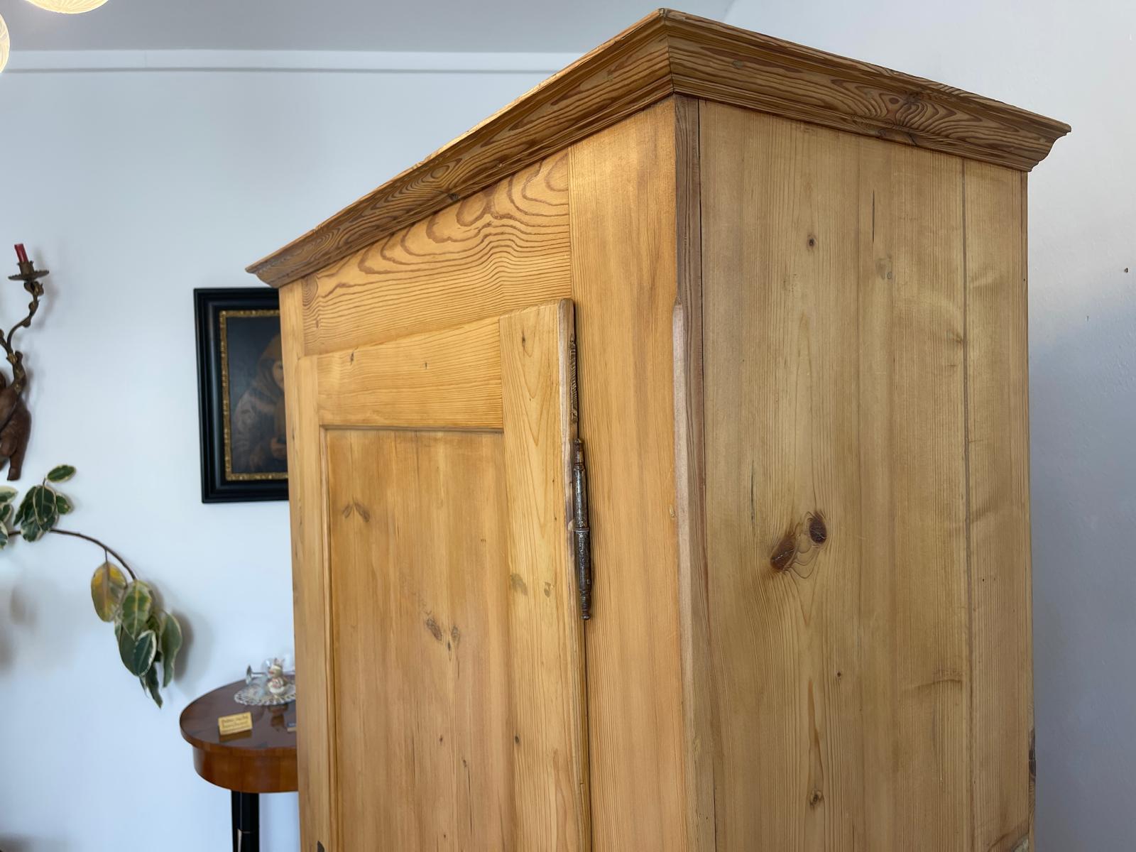 Biedermeier Bauernschrank Naturholzschrank Bauernmöbel Bauernstube G1322