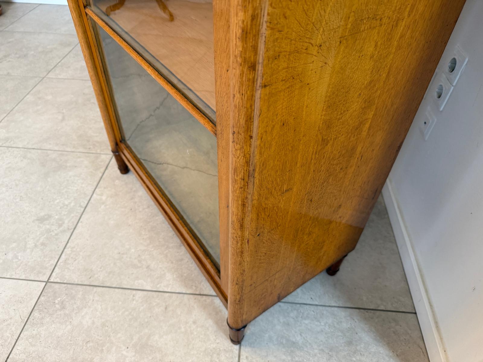 SALE Originale Biedermeier Vitrine Bücherschrank Sammlervitrine Antiquität G2262