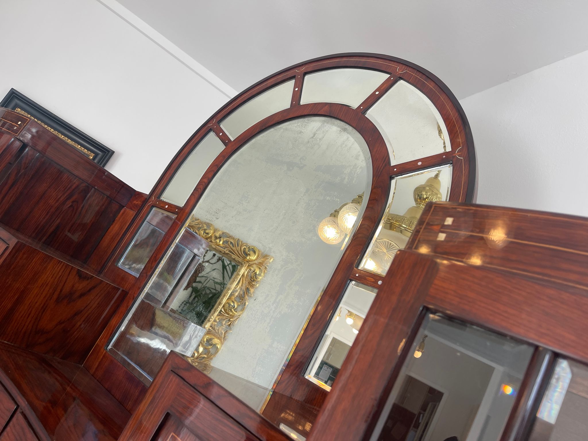 Sale Restauriertes Jugendstil Designerbuffet Bibliotheksschrank Antiquität G1379