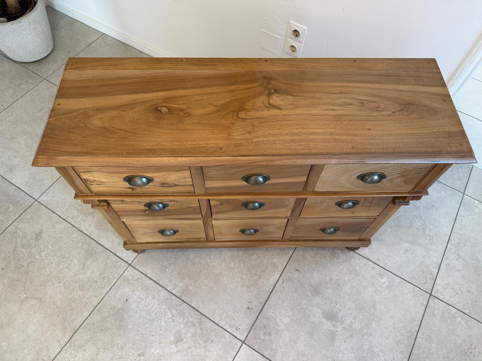 Bäuerliche Ladenkommode Apothekenschrank Anrichte G1787