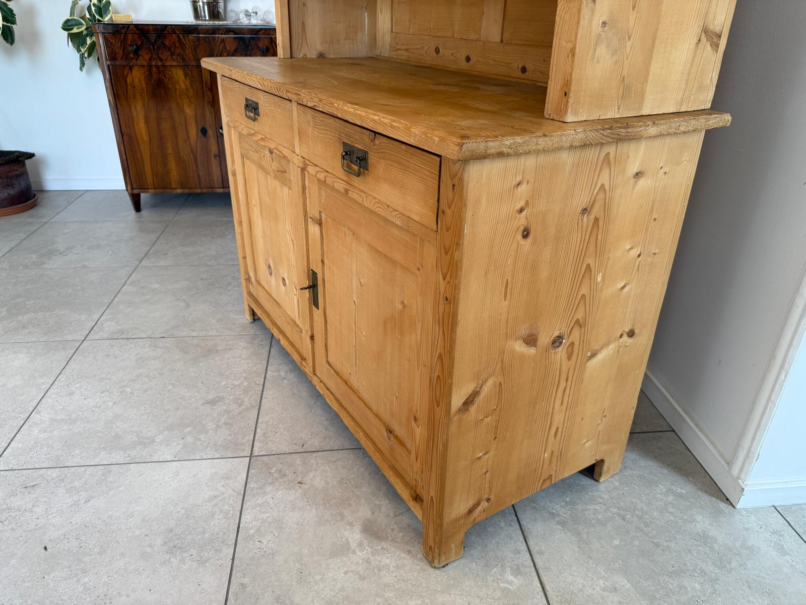 Jugendstil Küchenbuffet Küchenschrank Küchenkredenz Antik G2061