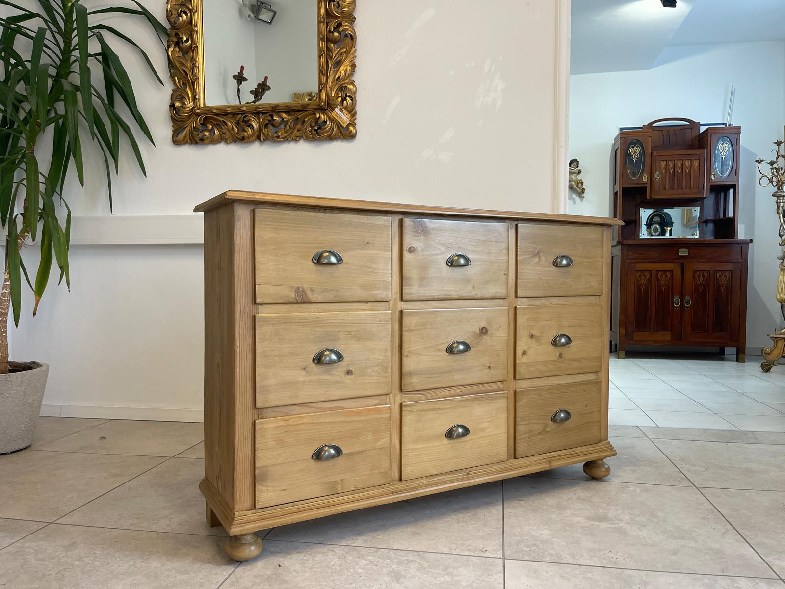 Bäuerliche Kommode 9 Ladenkommode Landhausmöbel Weichholzmöbel G1252