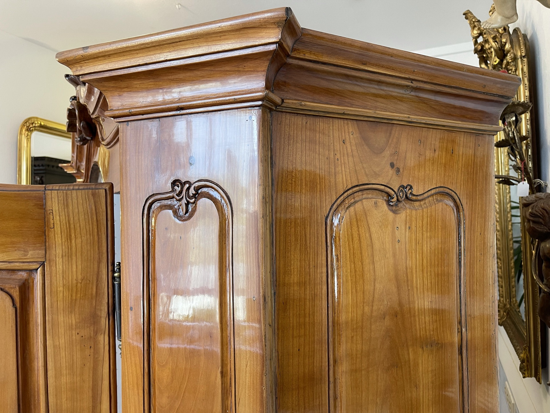 barock-empire-biedermeier_31FdPltnprOtE2Z Prachtvoller Barockschrank Bauernschrank Antik Altrestauriert A2773
