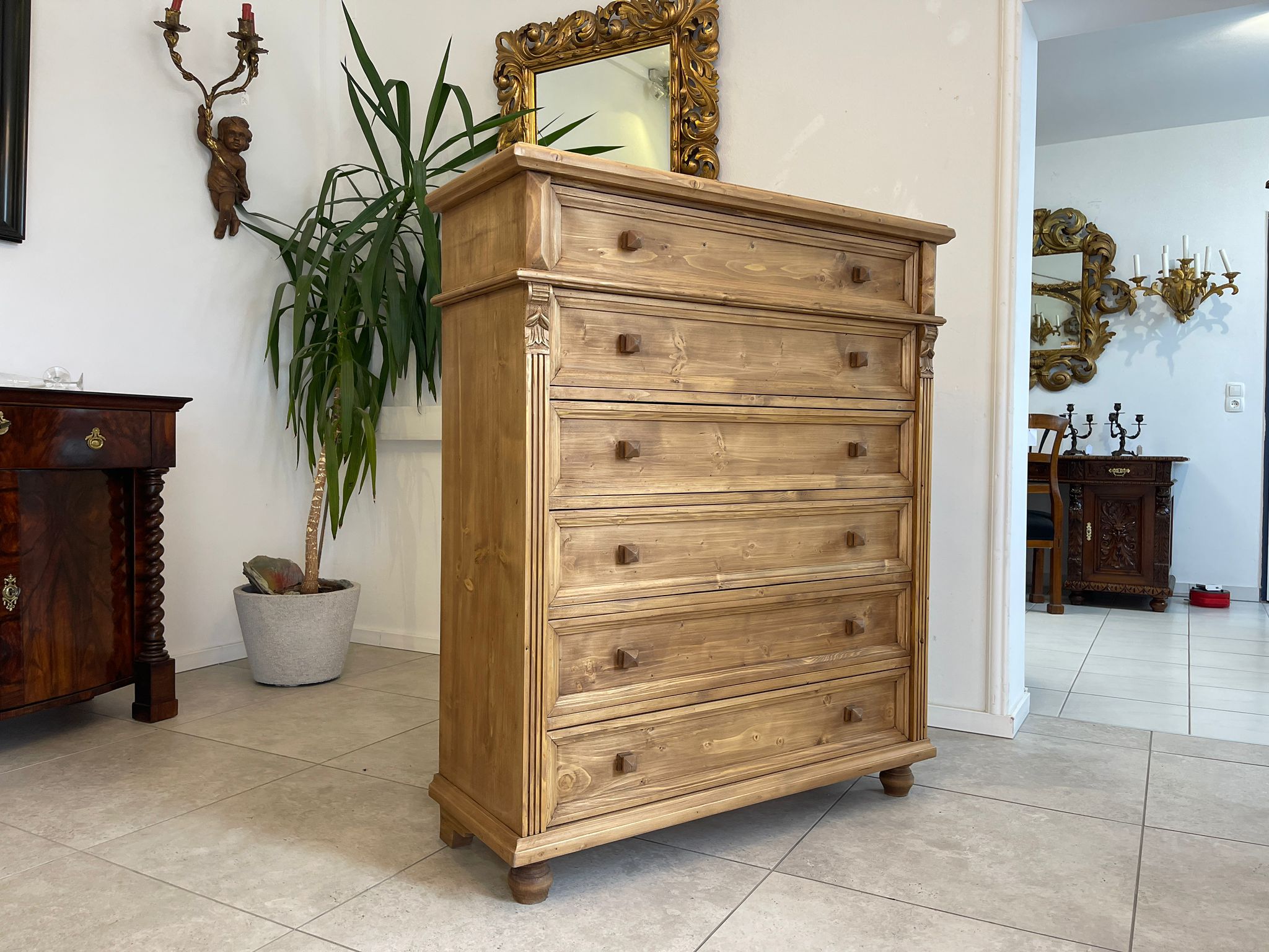 36ccf3c5-2c43-442a-a99c-2796a0d9a3ba Bauernkommode Apothekenschrank Ladenkommode Ladenschrank A4948