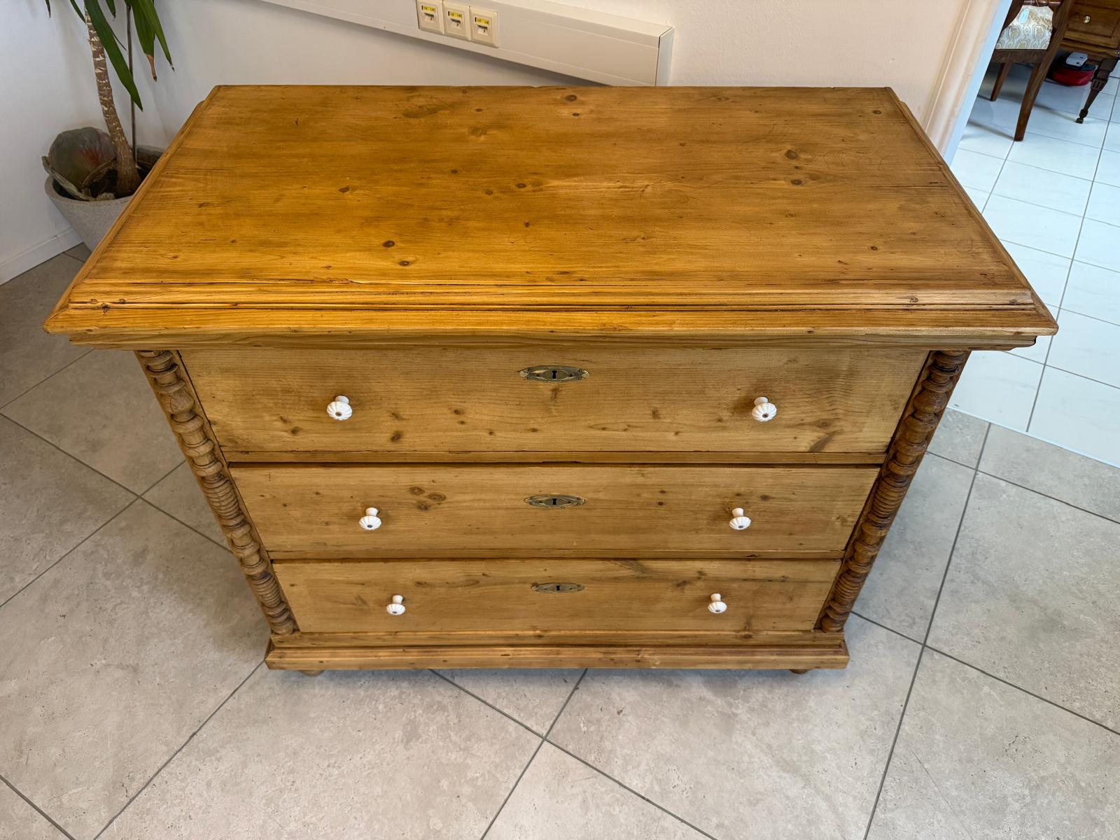 Originale Gründerzeit Kommode Restauriert Antik G2077