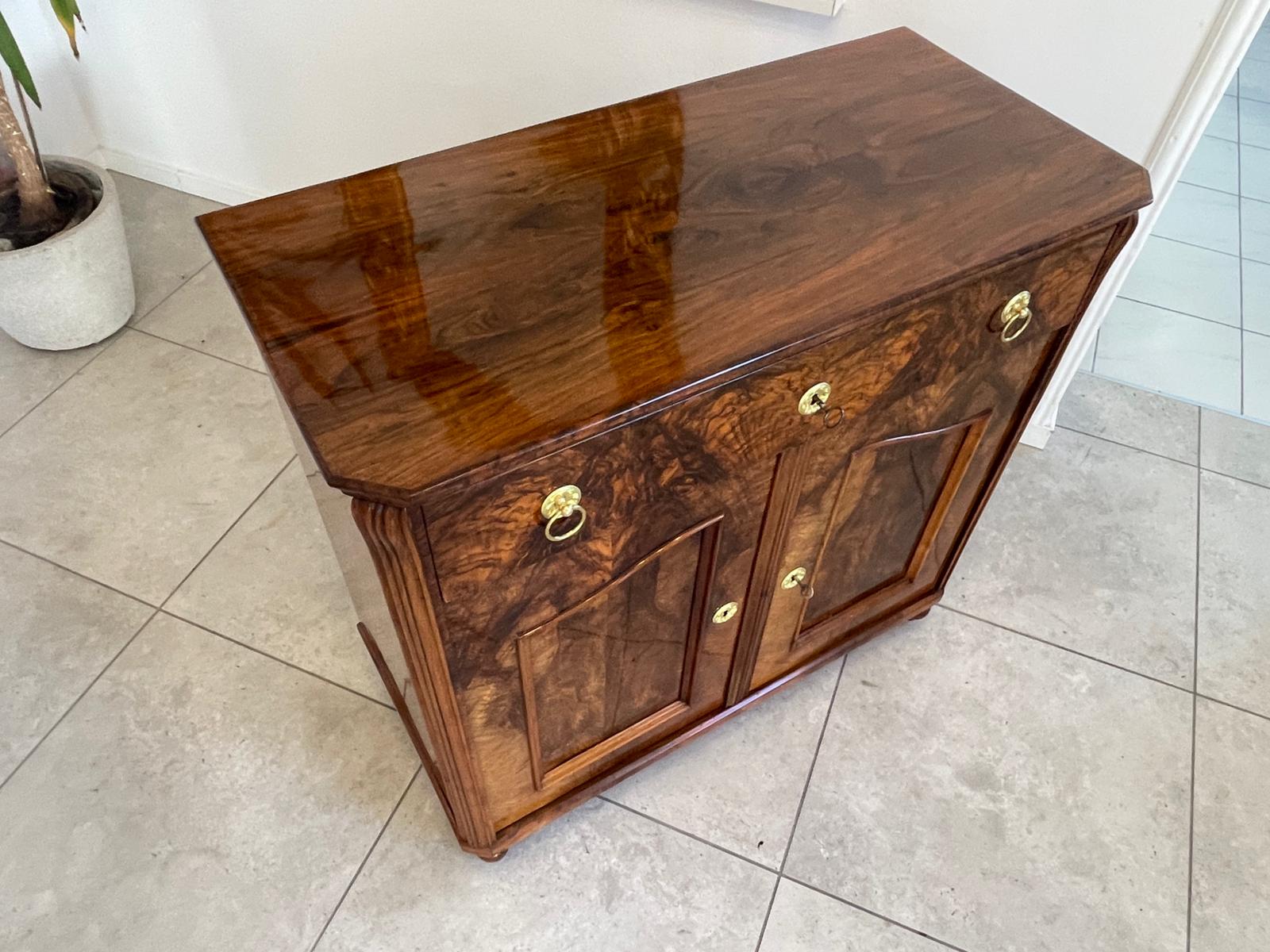 Sale Restaurierte Biedermeier Kommode Nussholz Antiquität A5494