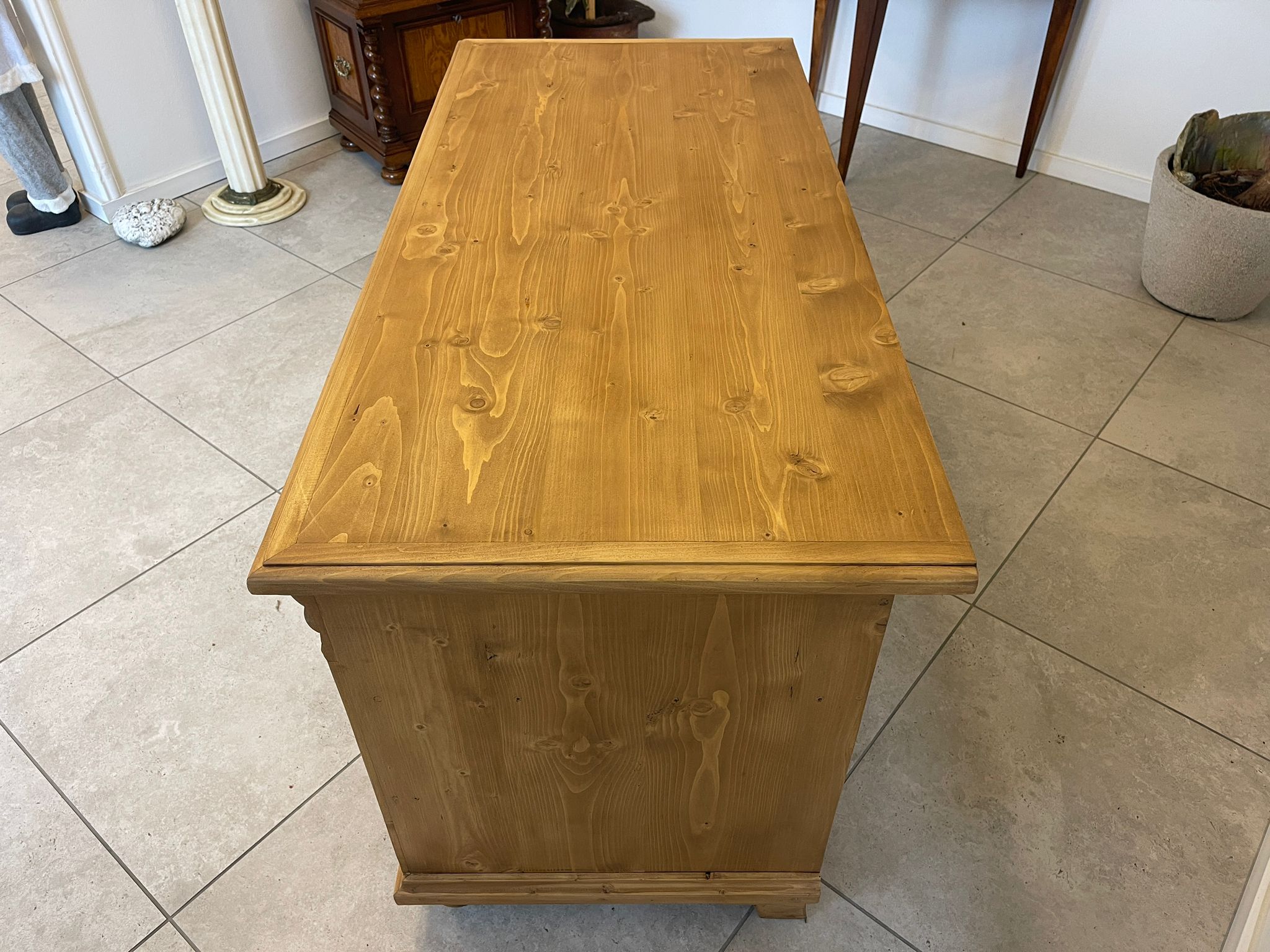 4fde4365-9f51-4024-8626-96354da686ab Bäuerliche Ladenkommode Apothekenschrank Anrichte A5061