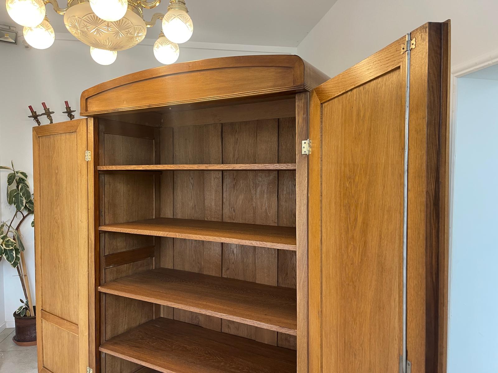 Jugendstil Schrank Kleiderkasten Jugendstil Bücherschrank G1515