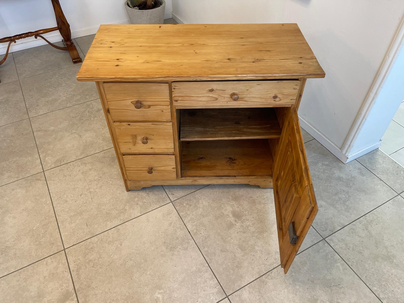 Biedermeier Brotschrank Almerschrank Speiskasten G1395