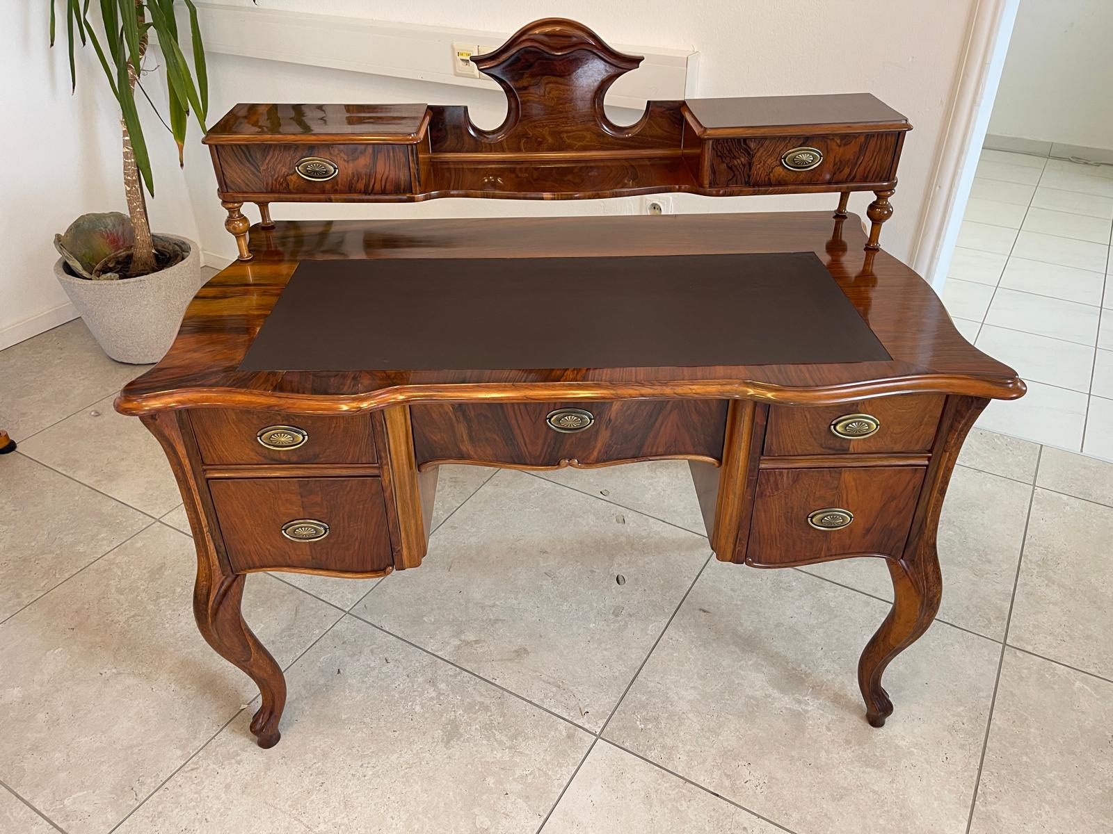 Sale Restaurierter Spätbiedermeier Damen Schreibtisch Sekretär Original Antiquität G1191