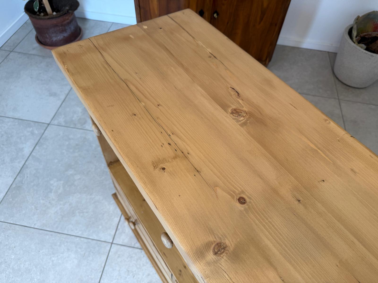 Praktische bäuerliche 12 Laden Kommode Anrichte Sideboard G2069