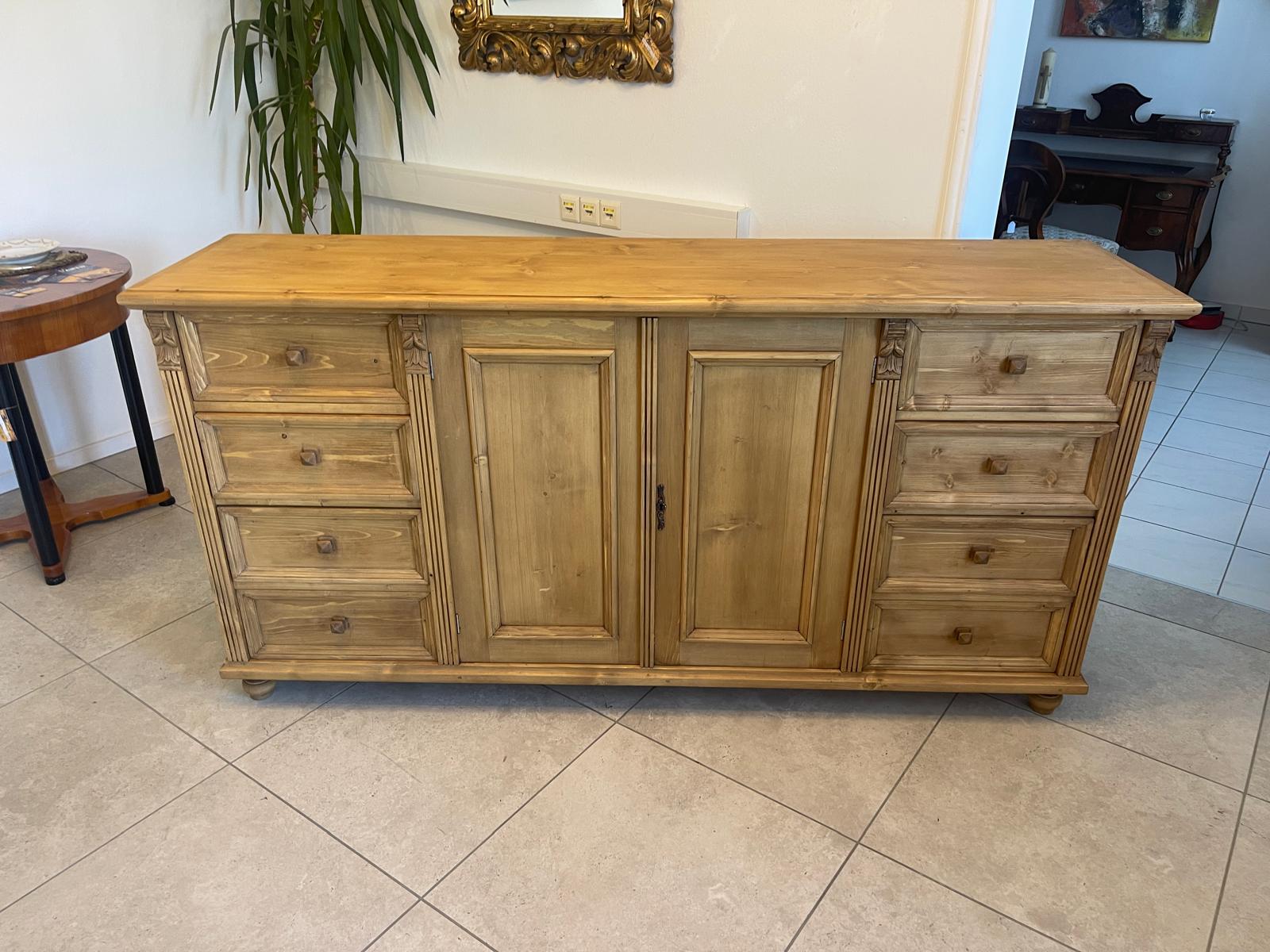 Massivholzkommode Ladenkommode Bauernmöbel Bauernmöbel Bauernschrank G1298