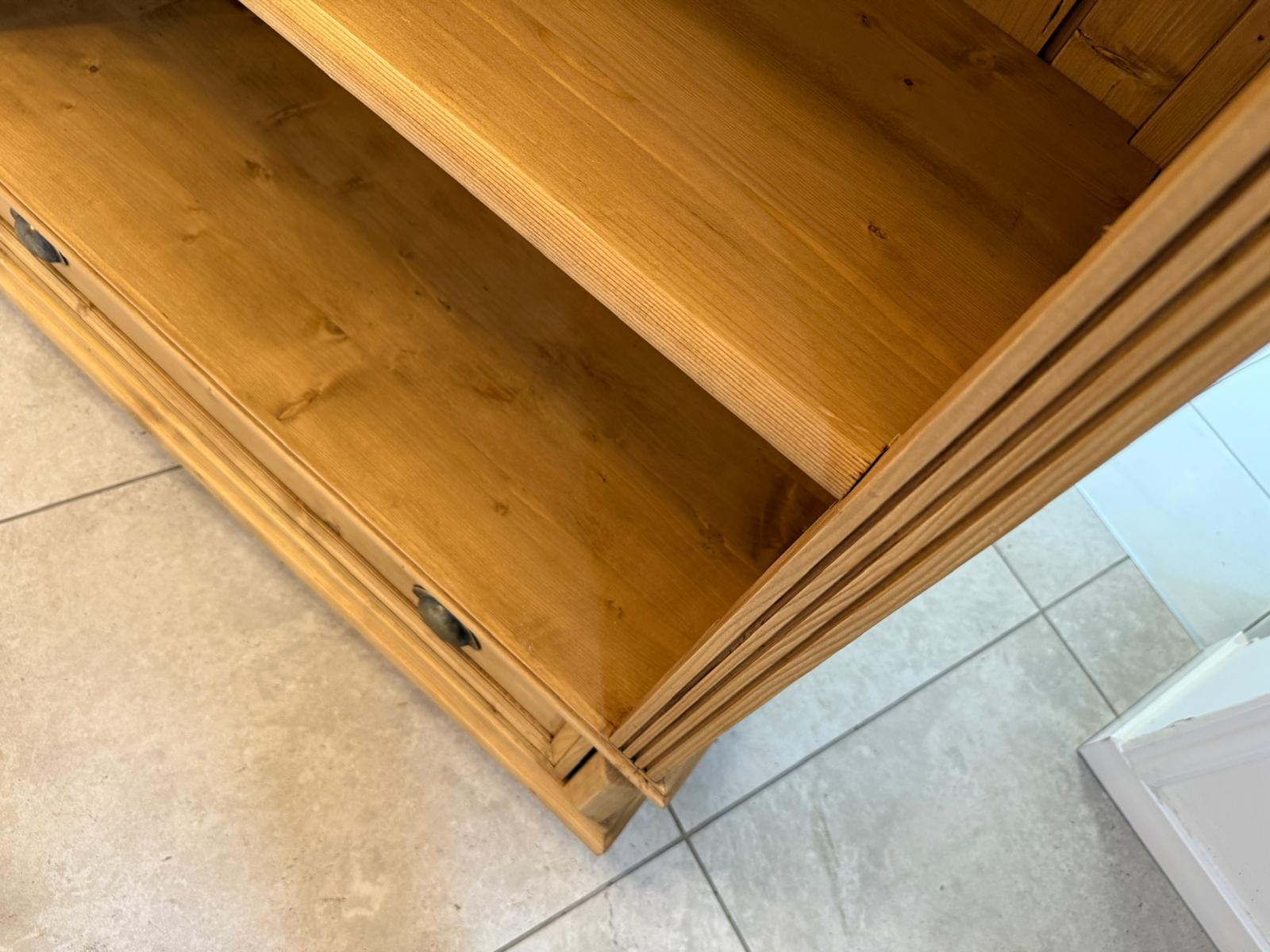 Grosses Bücherregal Stellage Bücherschrank Bauernkasten Bücherwand D1243