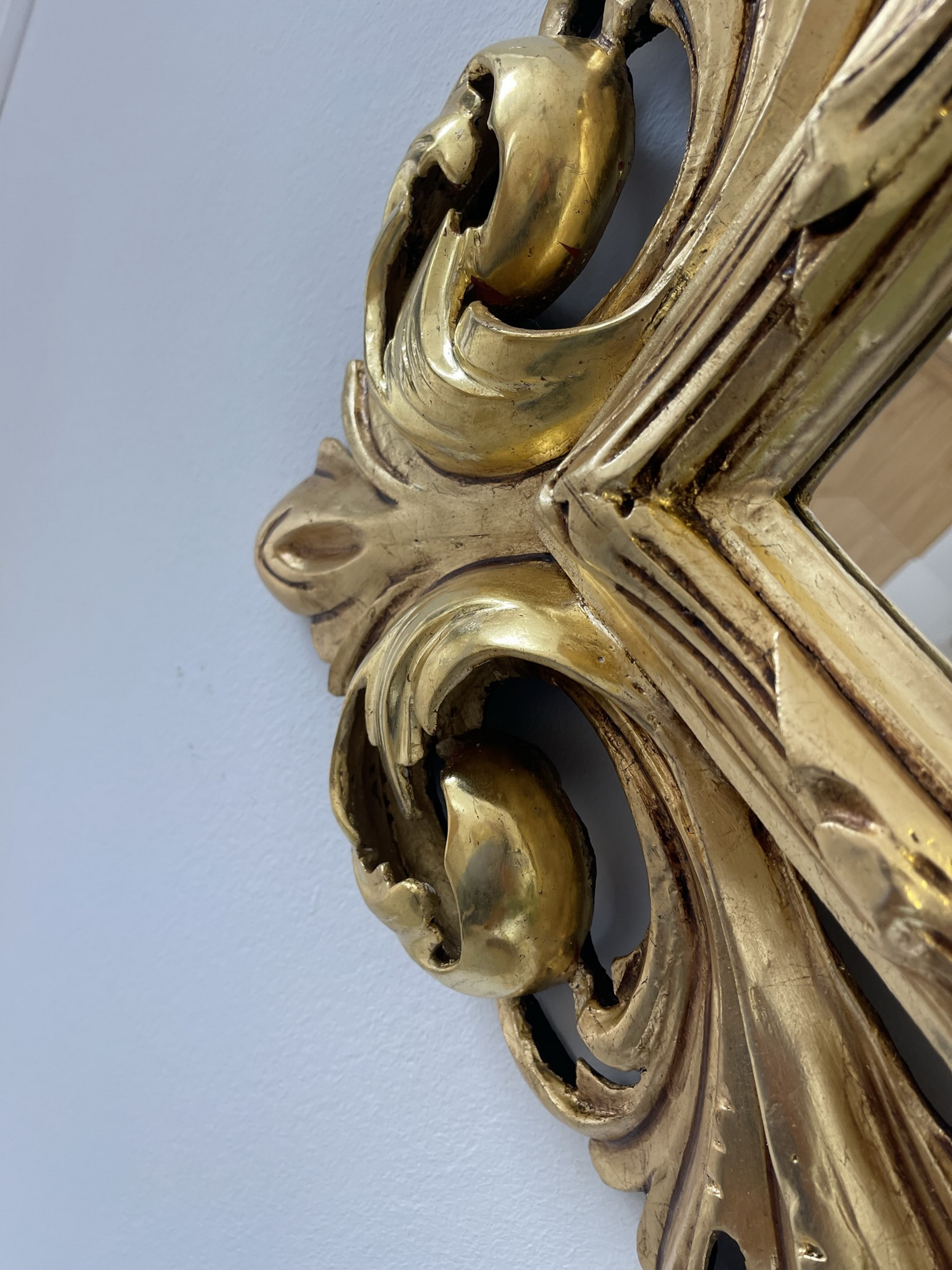 barock-biedermeier_36IvtTrZLDthXr0 restaurierter Florentinerspiegel Akanthusblattschnitzkunst i1864
