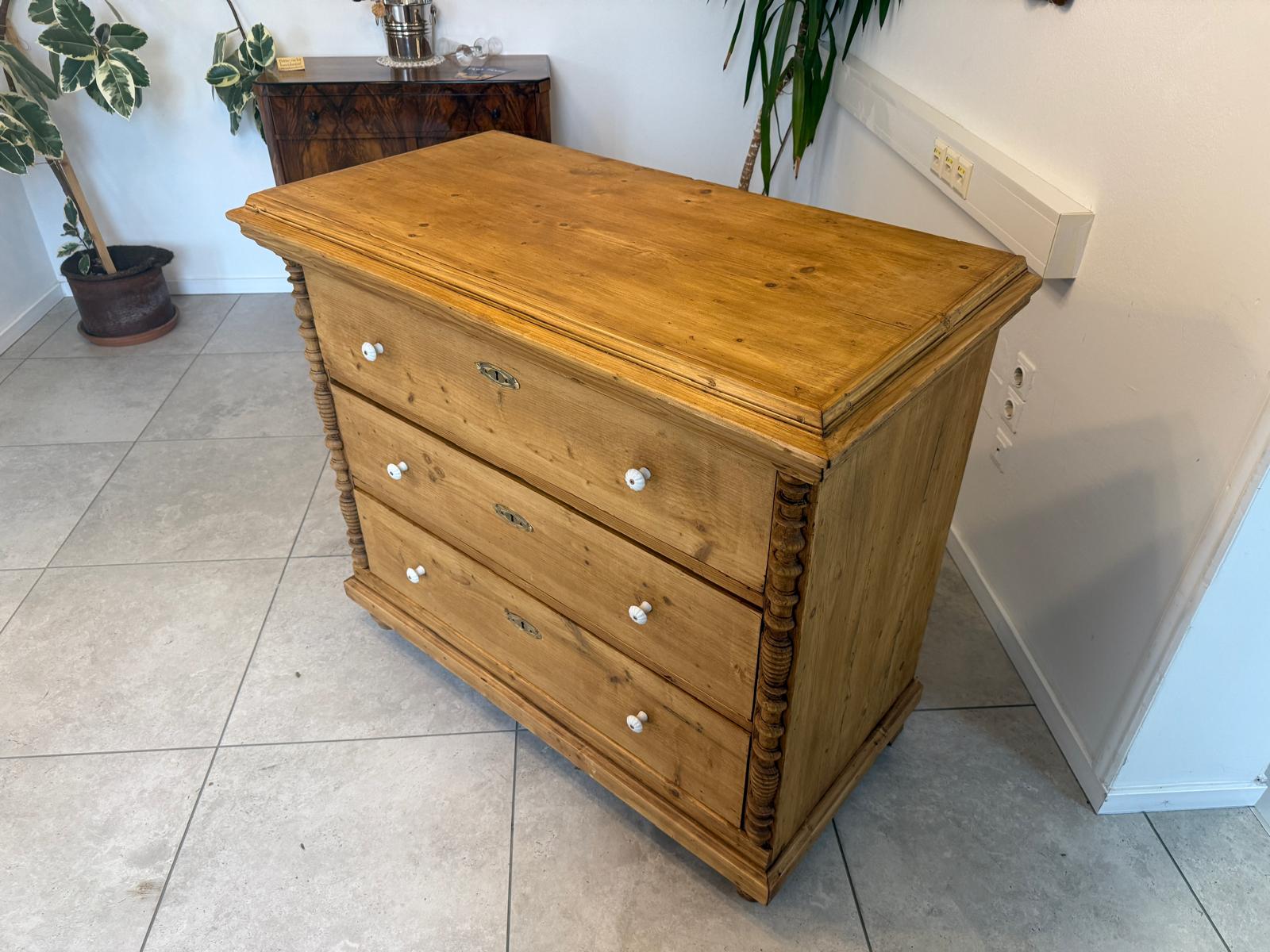 Originale Gründerzeit Kommode Restauriert Antik G2077