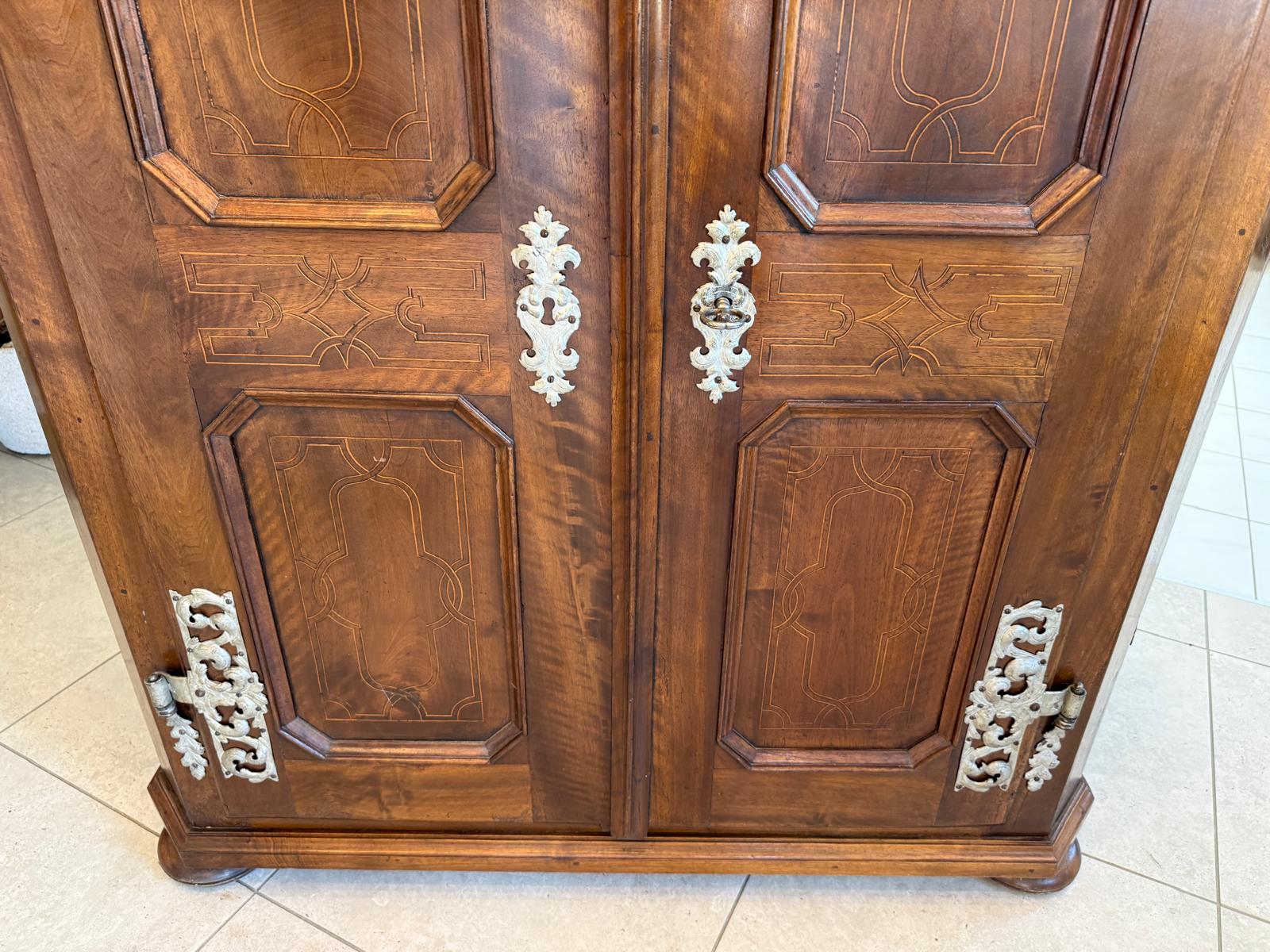 Barock Schrank Sale Originaler Bauernschrank Buchenholz D2640