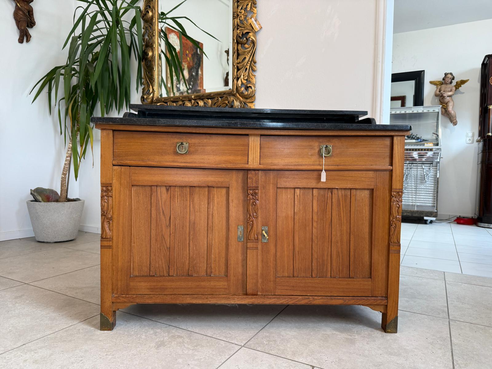 Sale Jugendstil Anrichte Kommode Original Waschtisch D2584