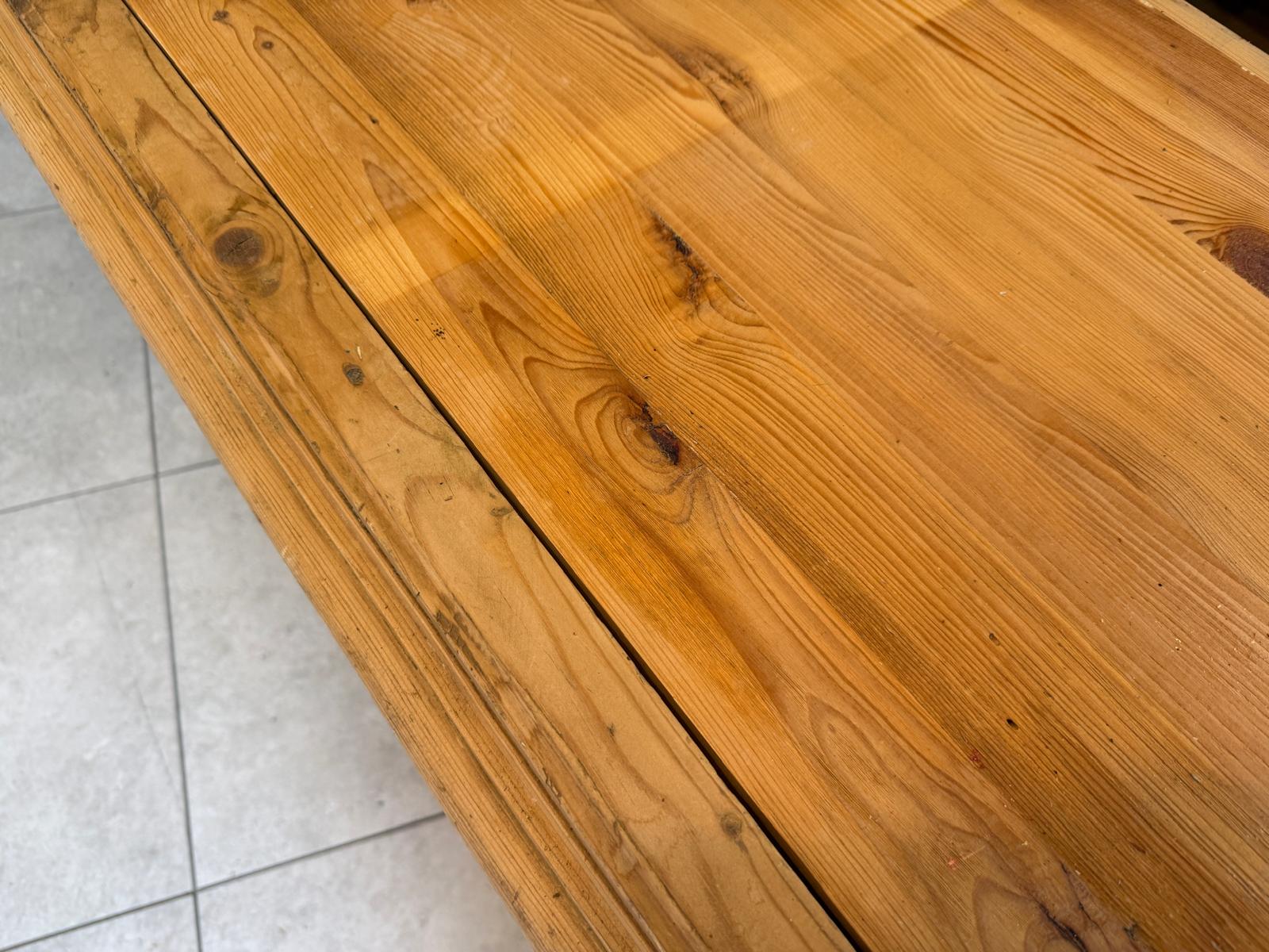 Gründerzeit Naturholschrank Küchenbuffet Küchenschrank Küchenkredenz D1032