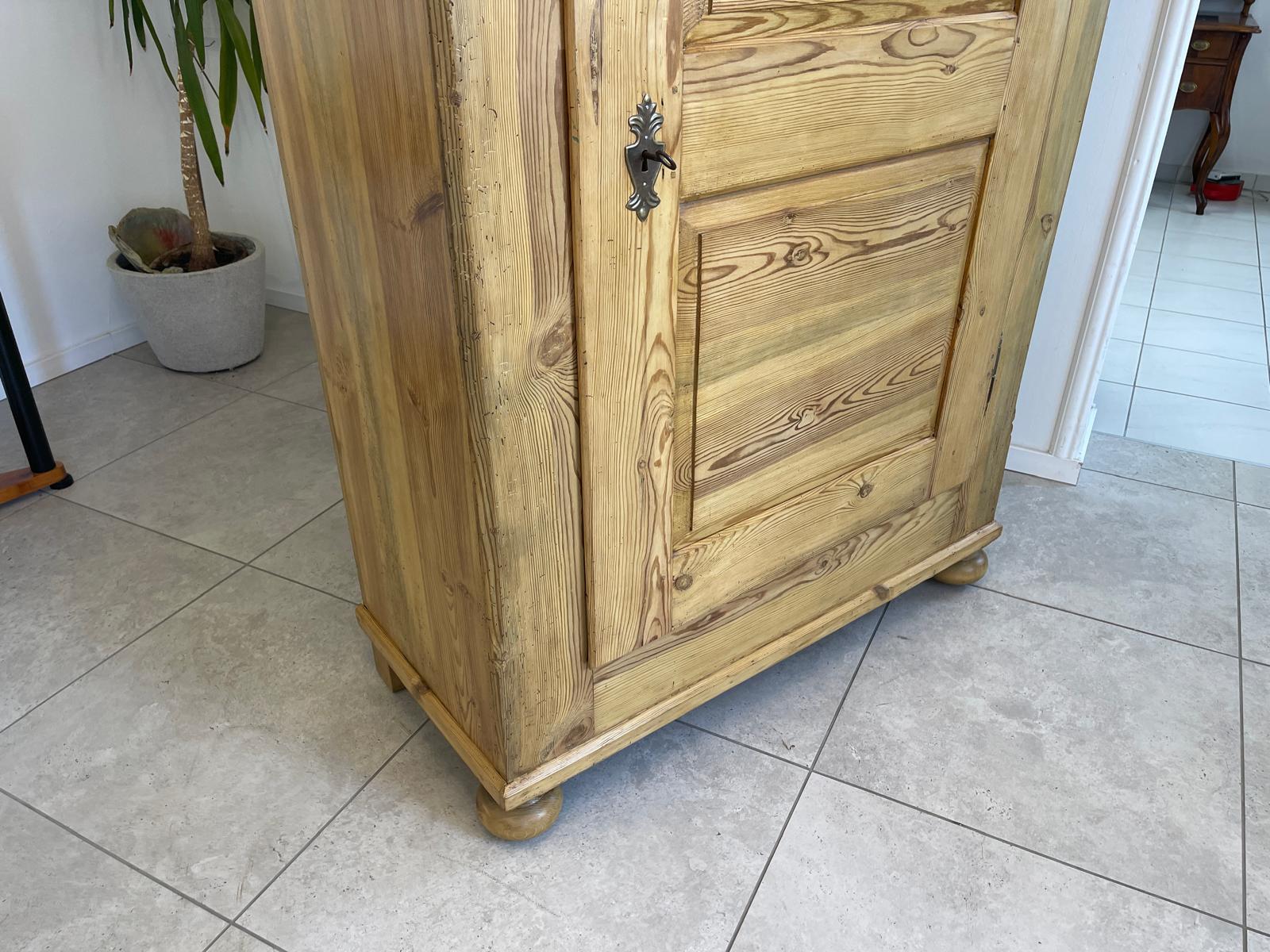 Biedermeier Bauernschrank Naturholzschrank Bauernmöbel Bauernstube G1323