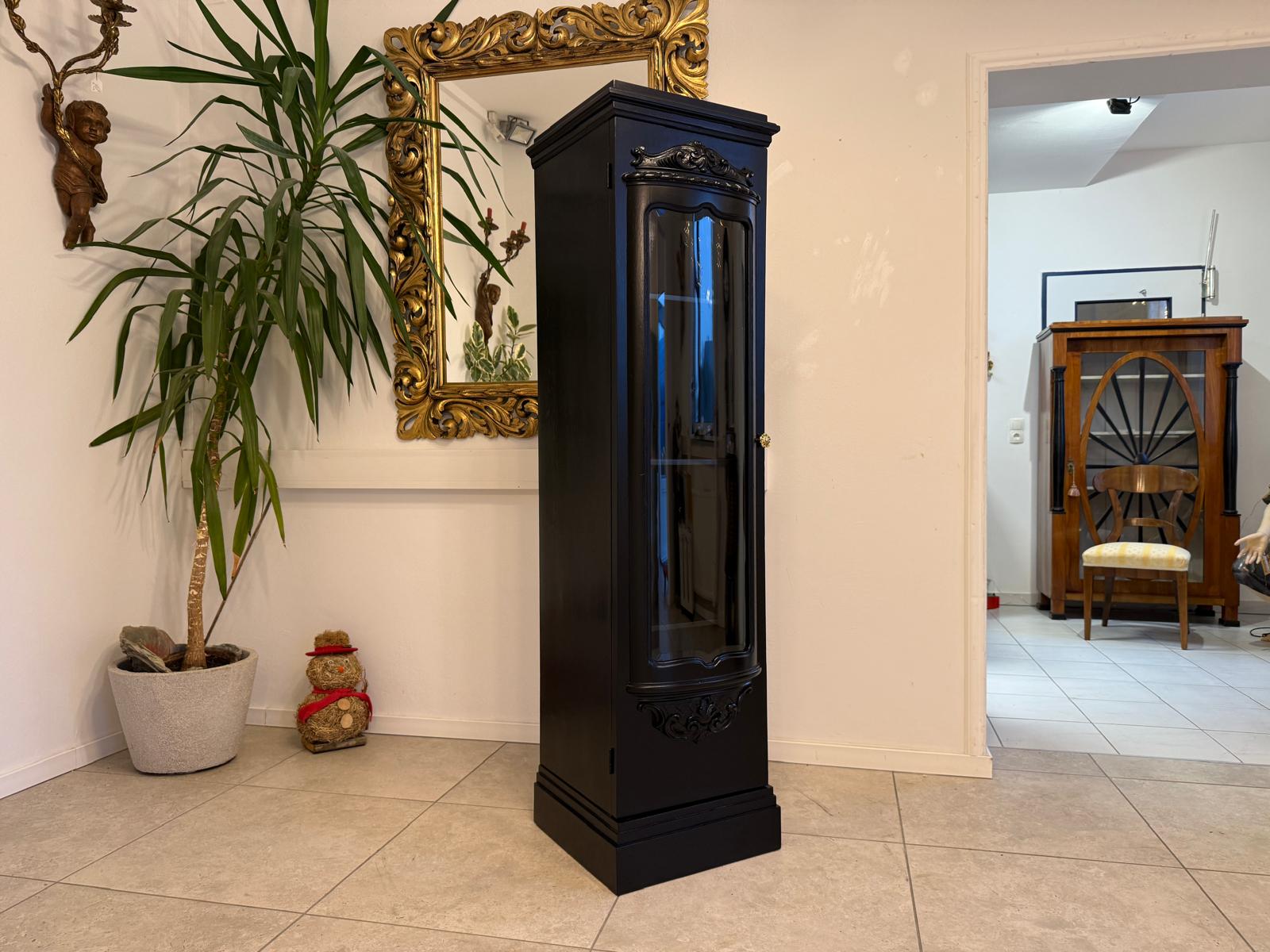 Sale Restauriertes Jugendstil Vitrine Pfeilervitrine Glasschrank Traum G2390