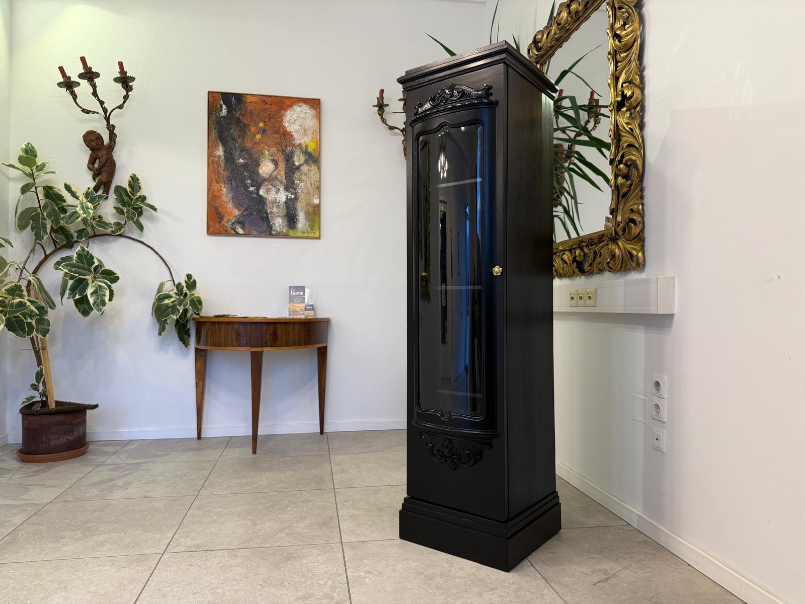 Sale Restauriertes Jugendstil Vitrine Pfeilervitrine Glasschrank Traum G2390