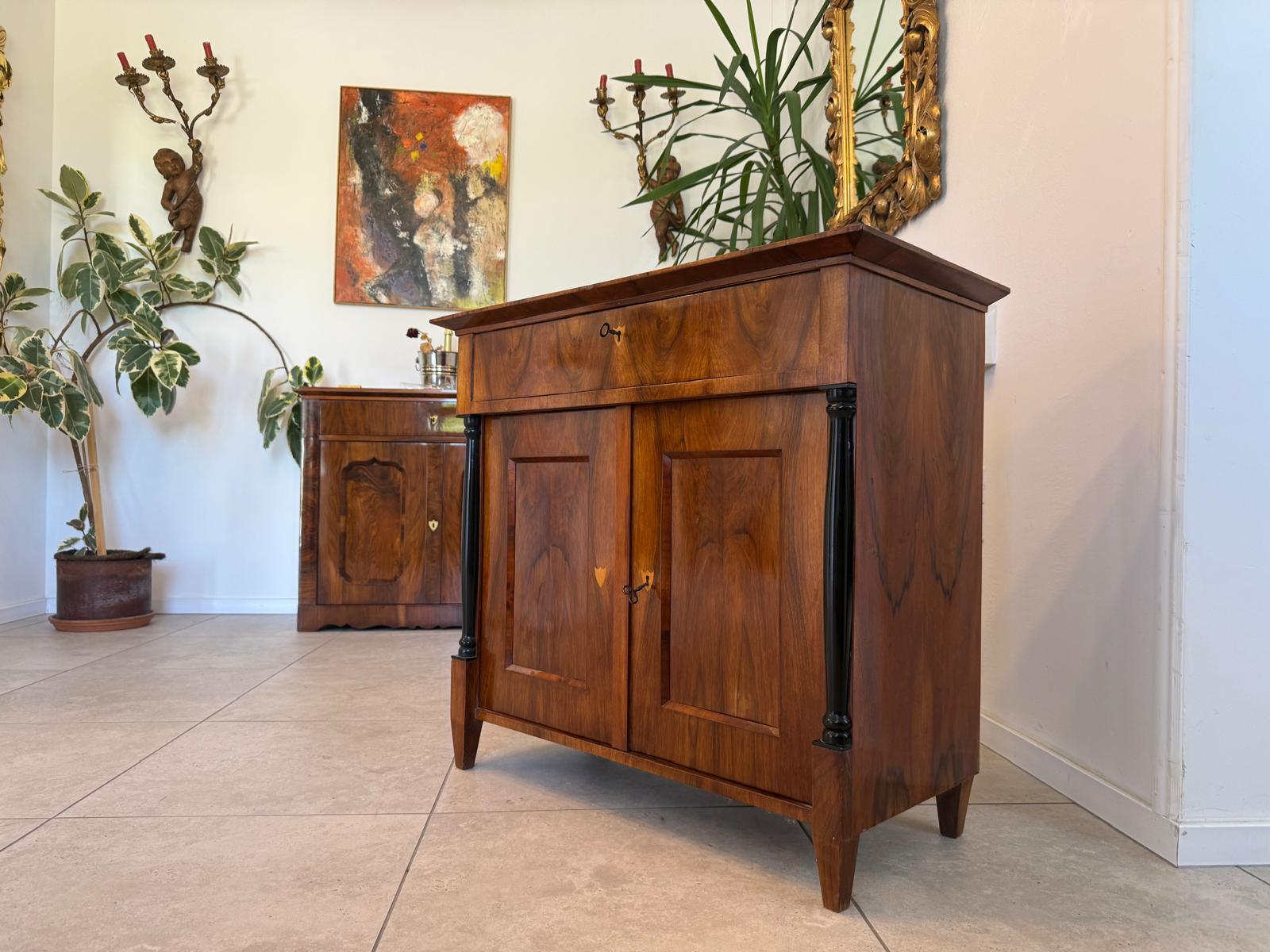 Originales Biedermeier Trumeau Anrichte Antiquität G1840