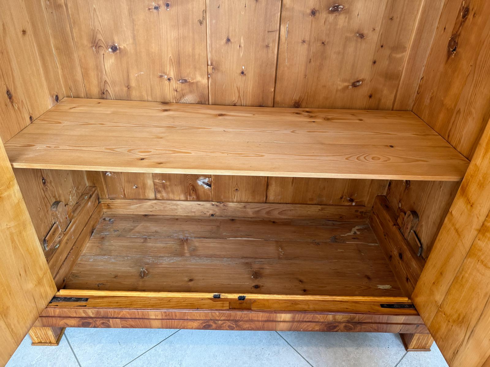 SALE Restaurierter Biedermeier Schrank Kirschholz Hallenschrank Antiquität G1827