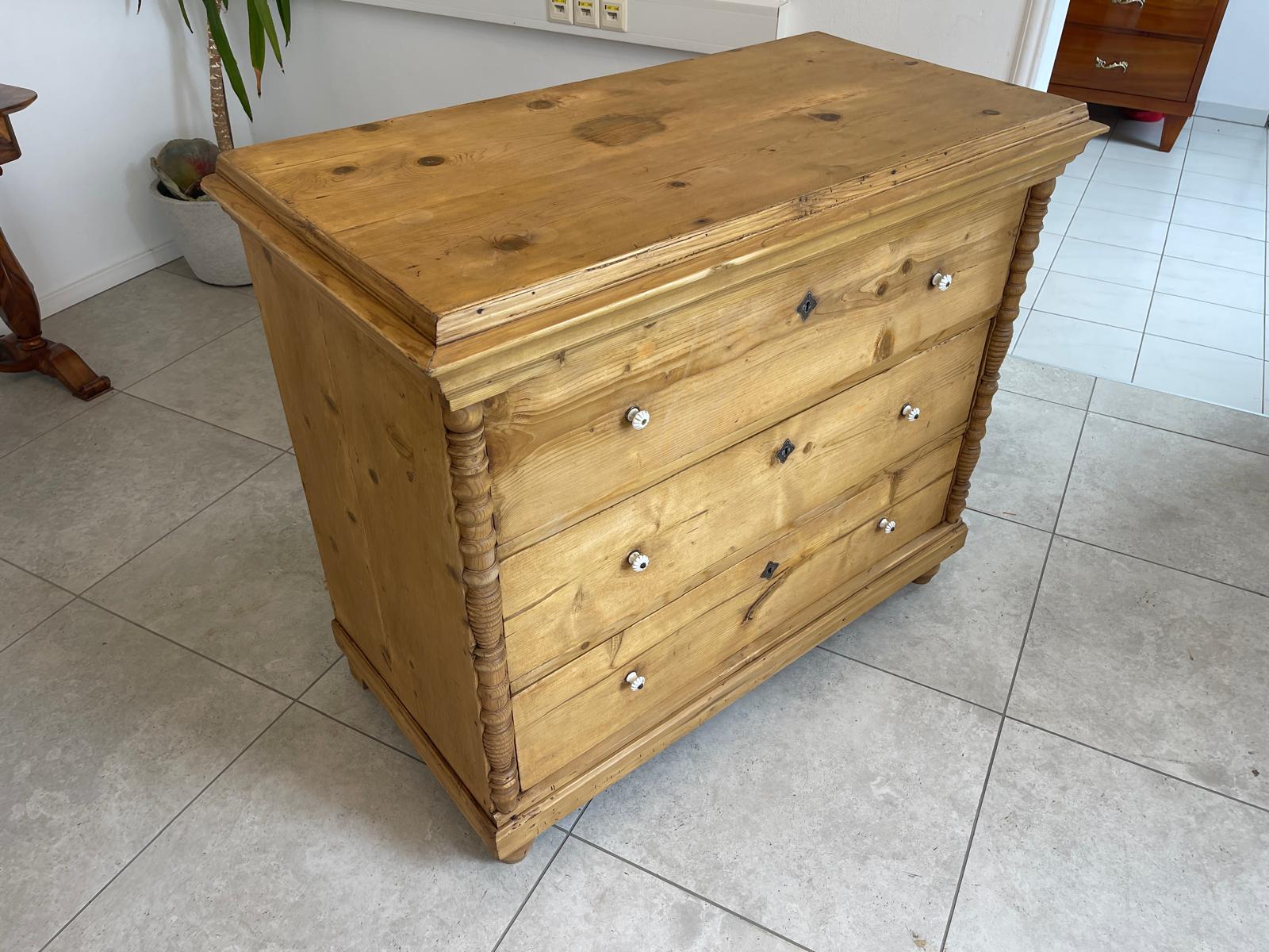 Gründerzeit Ladenkommode Ladenschrank Gründerzeit Bauernmöbel Porzellanknäufe G1684