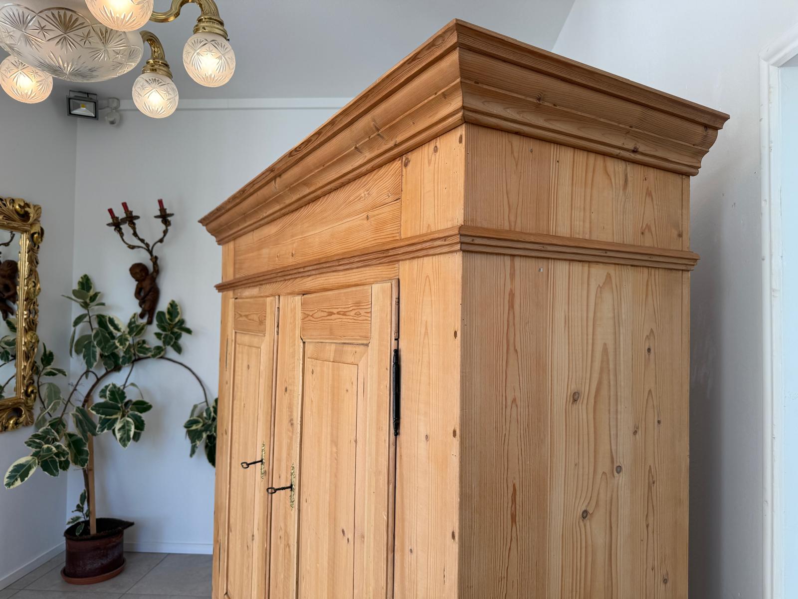 Originaler Bauernschrank Biedermeierschrank Hallenschrank Bauernkasten G2175