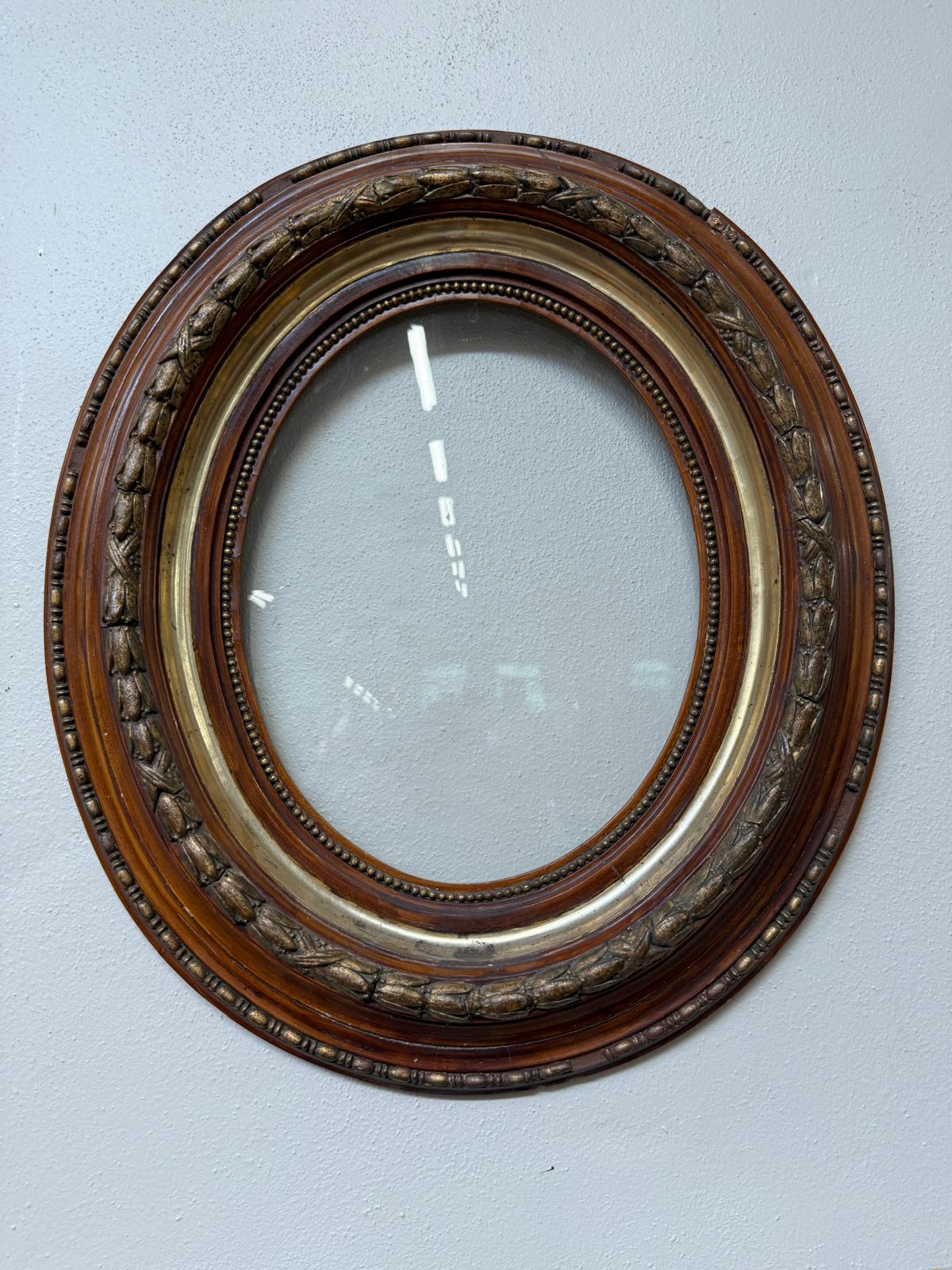 Ovaler Barock Rahmen Bilderrahmen D2582