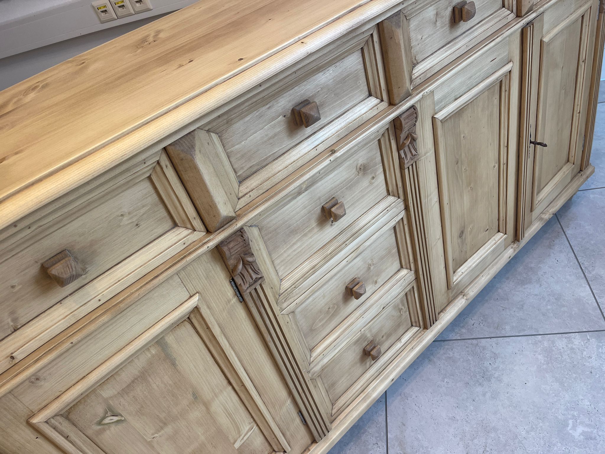 20560166-b5e7-4375-8e40-a2a47ef02f20 massiver Apothekenschrank 8 Ladenkommode Ladenschrank A4117