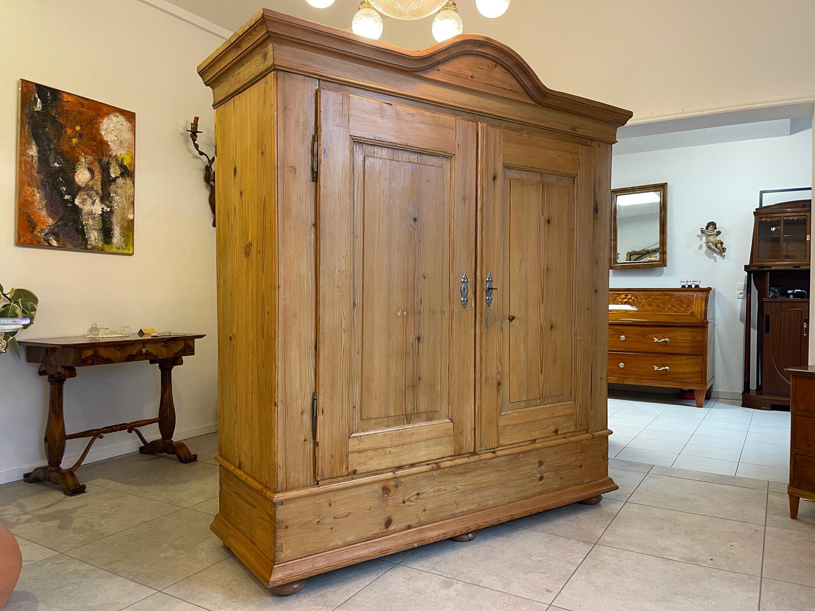 Originaler Bauernschrank Biedermeierschrank Hallenschrank Bauernkasten G1692