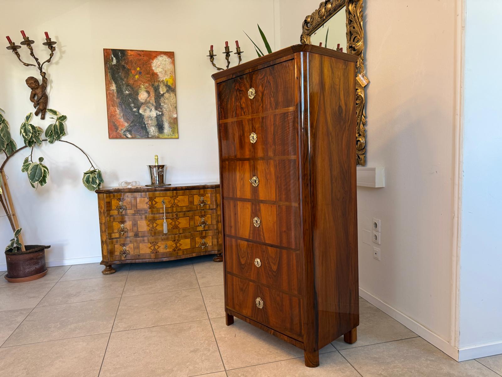 Biedermeier Schrank Blenderschrank Restauriert Antiquität D2605