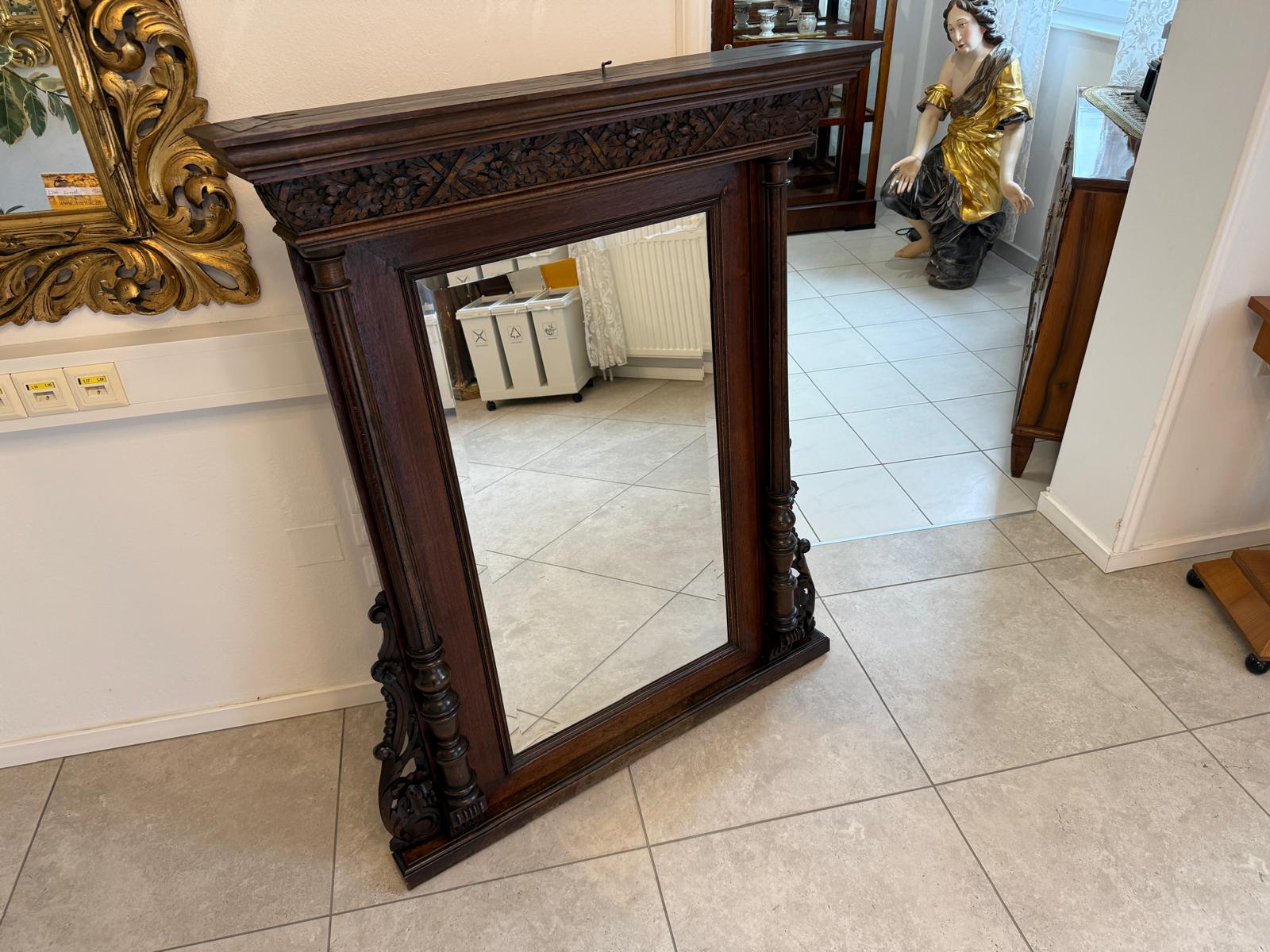 Gründerzeit Wandspiegel Dekospiegel Antik G2143