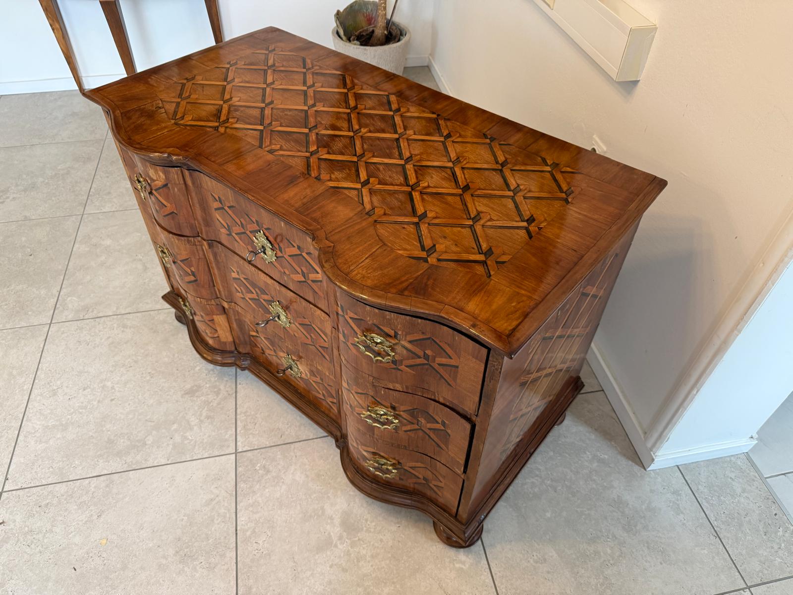 Sale Authentische Barock Kommode Ladenkommode Original Antiquität G2250