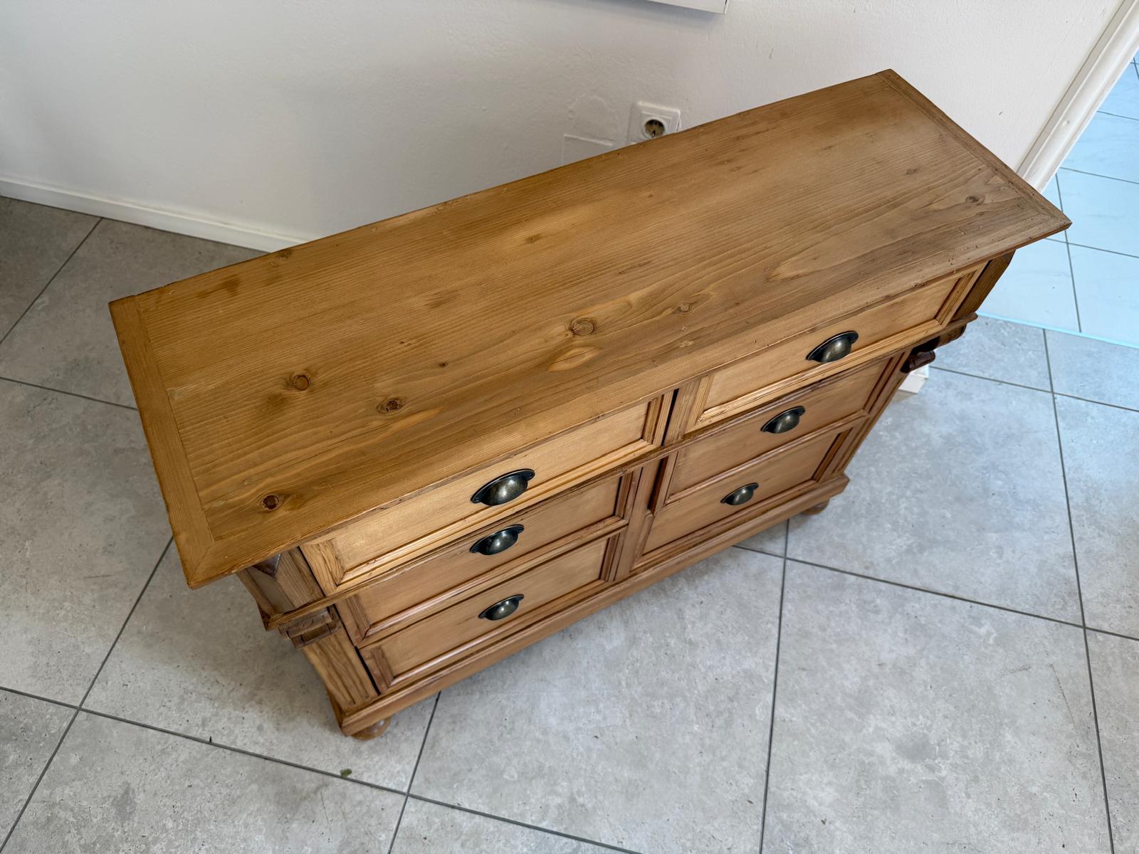 Bäuerliche Ladenkommode Bauernmöbel Bauernmöbel Bauernschrank G2198