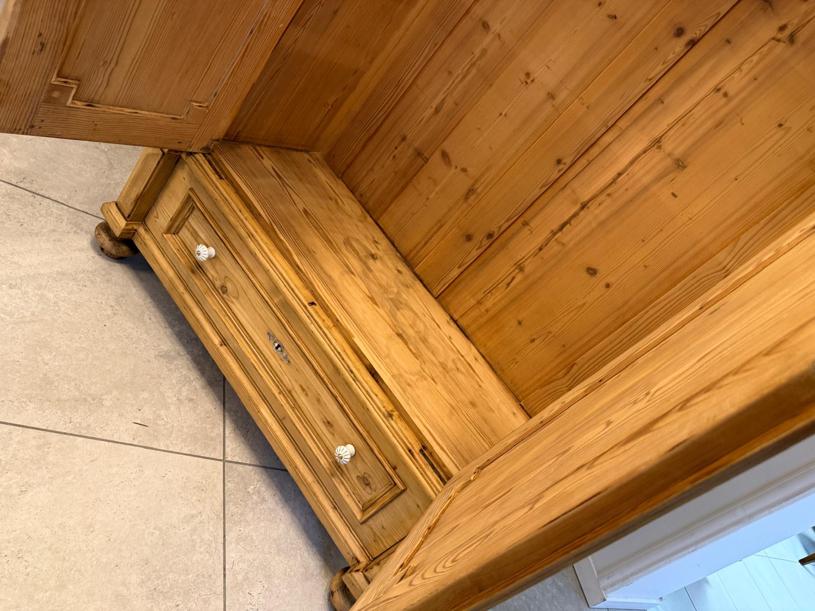 Gründerzeit Bauernschrank Bauernkasten Hallenschrank G2385