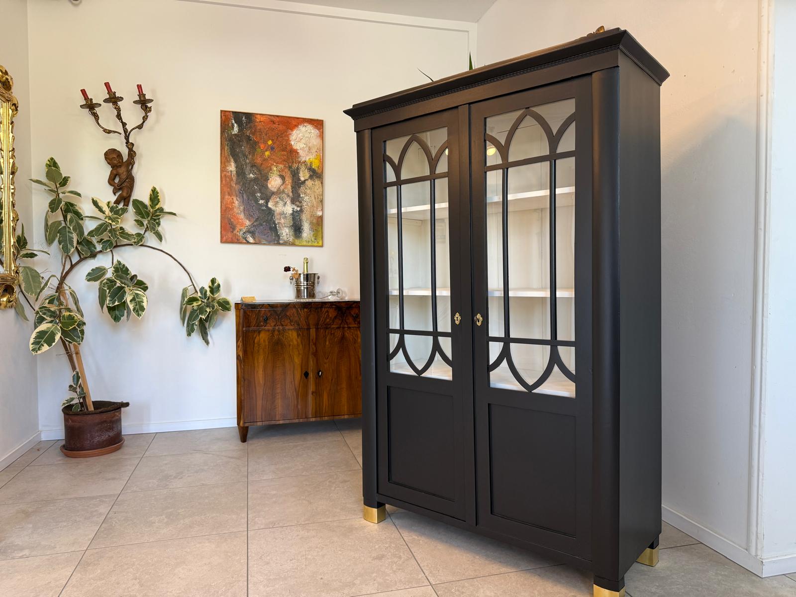 Sale Jugendstil Vitrine / Bücherschrank/ Antiquität / Originalstück G1971