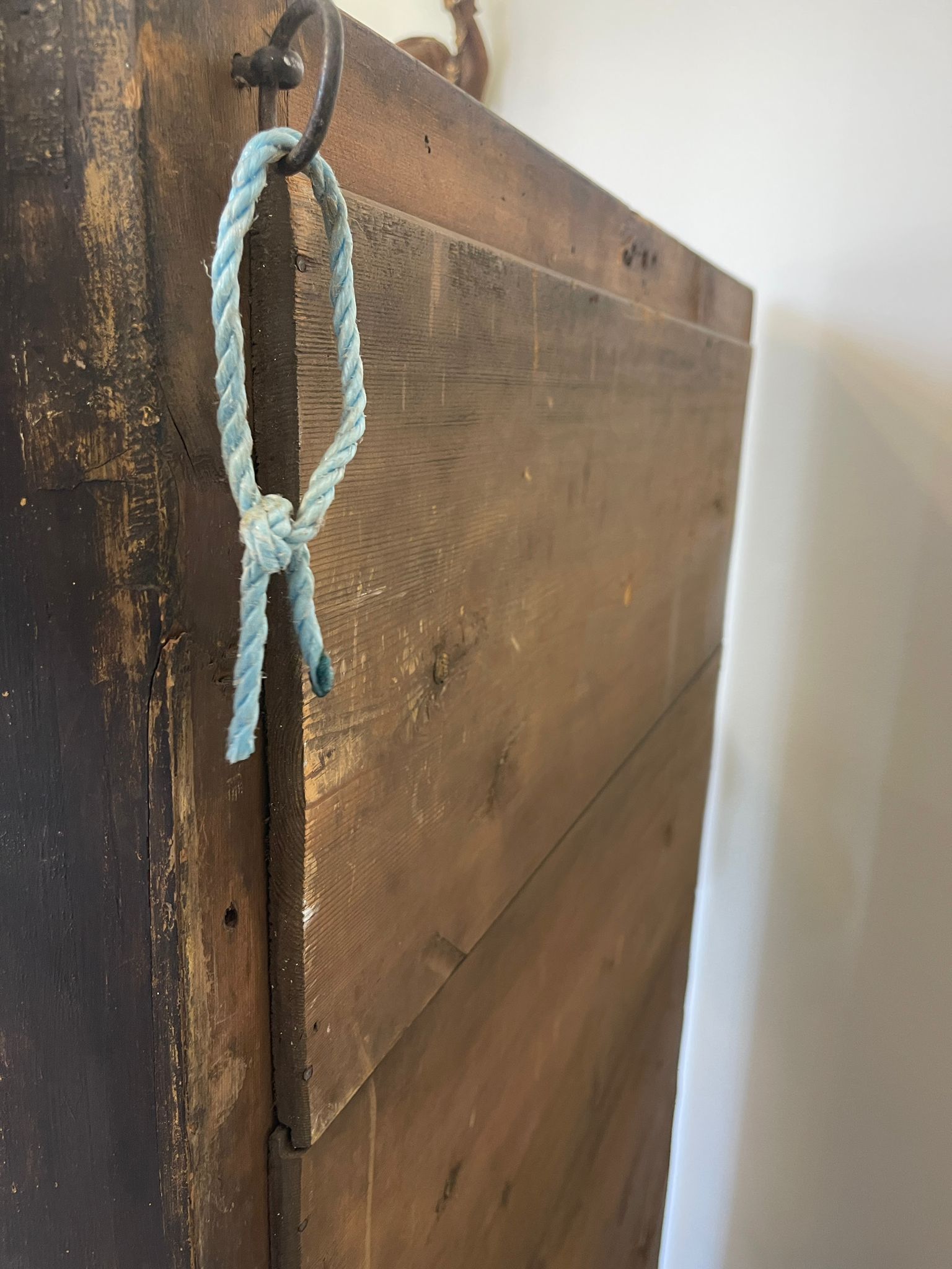 Biedermeier Spiegel Wandspiegel Original Nussholz Furniert E1011