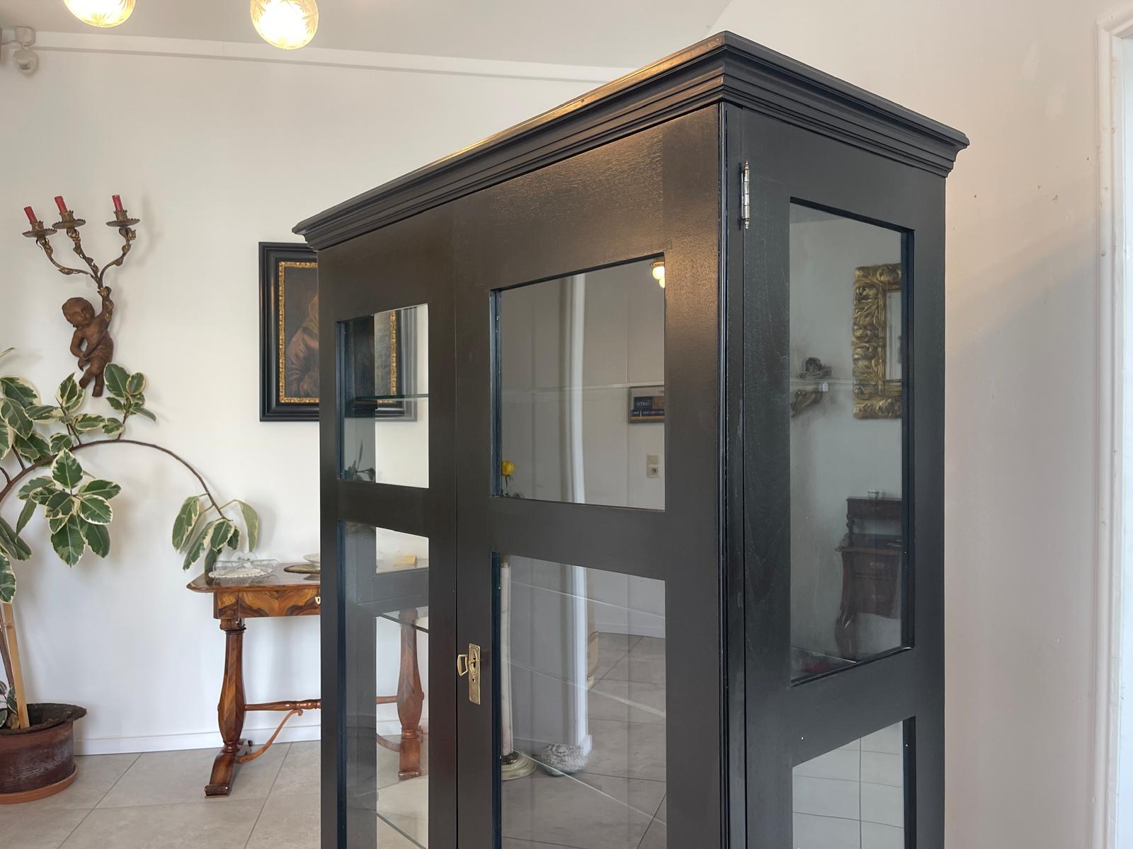 Sale Jugendstil Vitrine / Bücherschrank/ Antiquität / Originalstück G1616