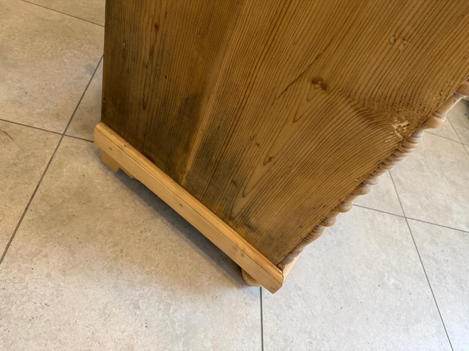 SALE Restaurierte Gründerzeit Kommode Ladenkommode Weichholz D1077