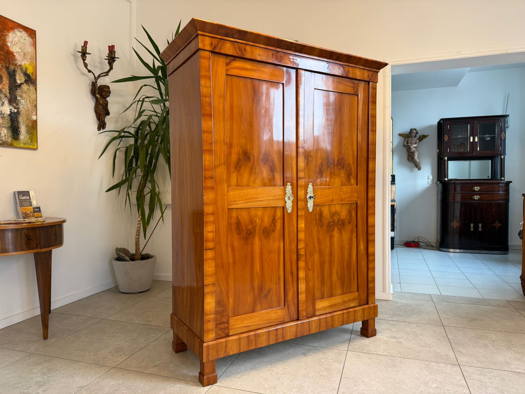 Sale Original Biedermeier Schrank Kasten Restauriert Antiquität D1046