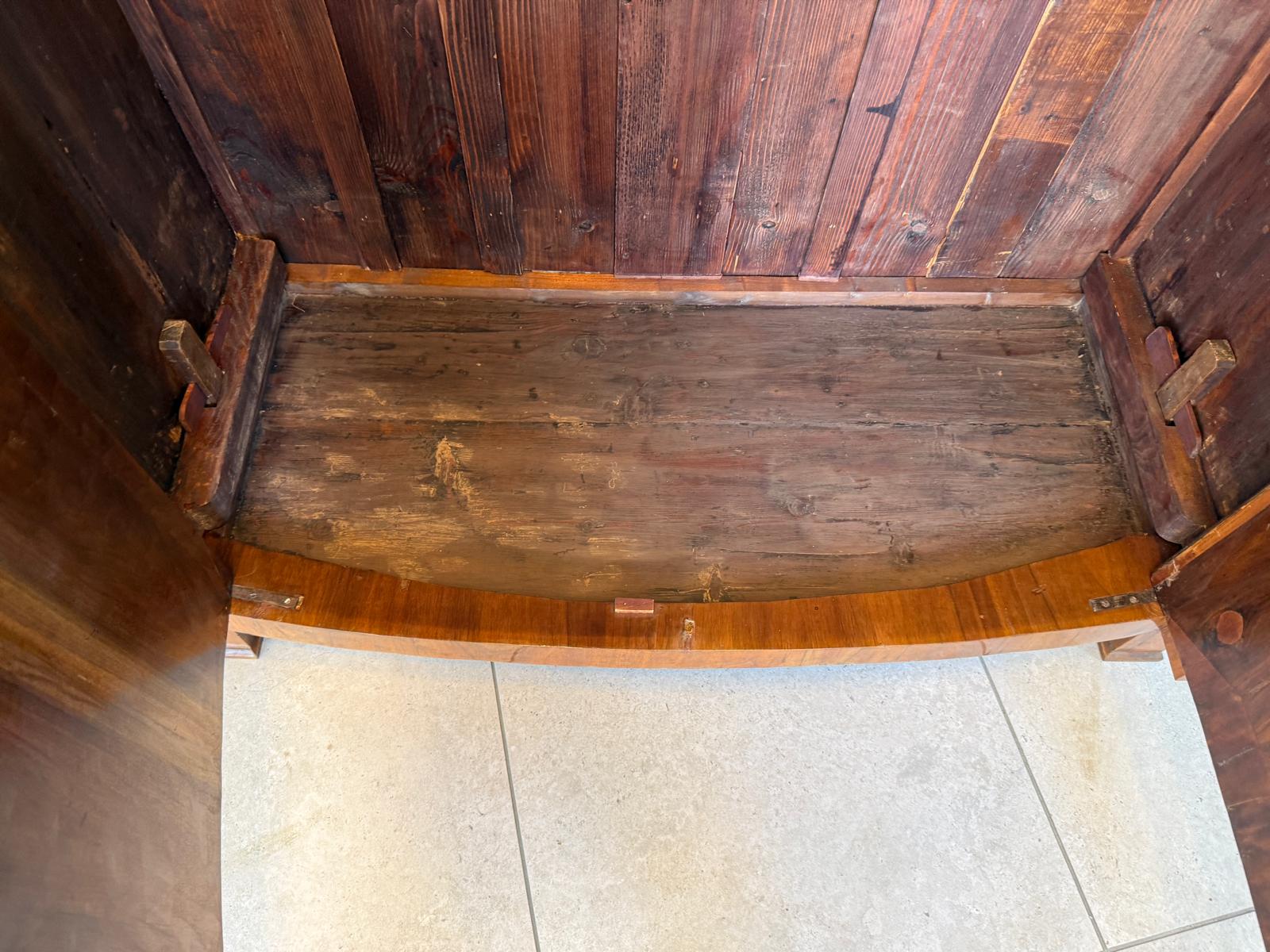 Sale Empire Säulen Hallenschrank Restauriert Antik Antiquität D1209