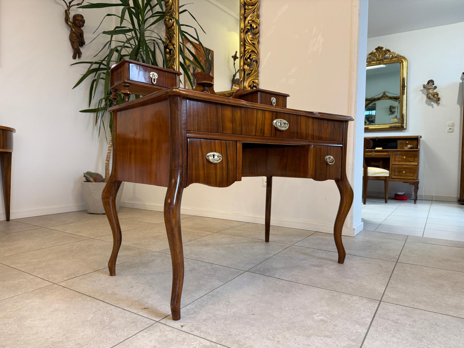Sale Restaurierter Spätbiedermeier Damen Schreibtisch Sekretär Antiquität G2239