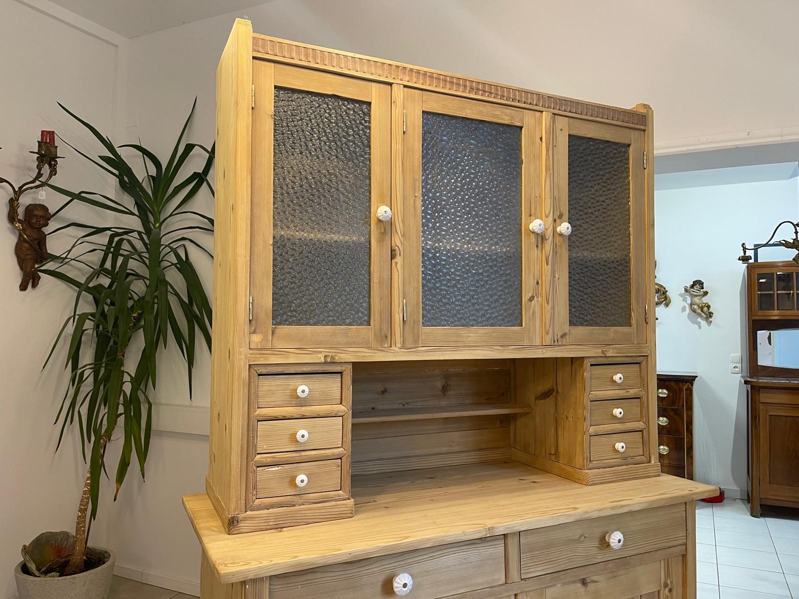 Jugendstil Küchenbuffet Küchenschrank Küchenkredenz G1063
