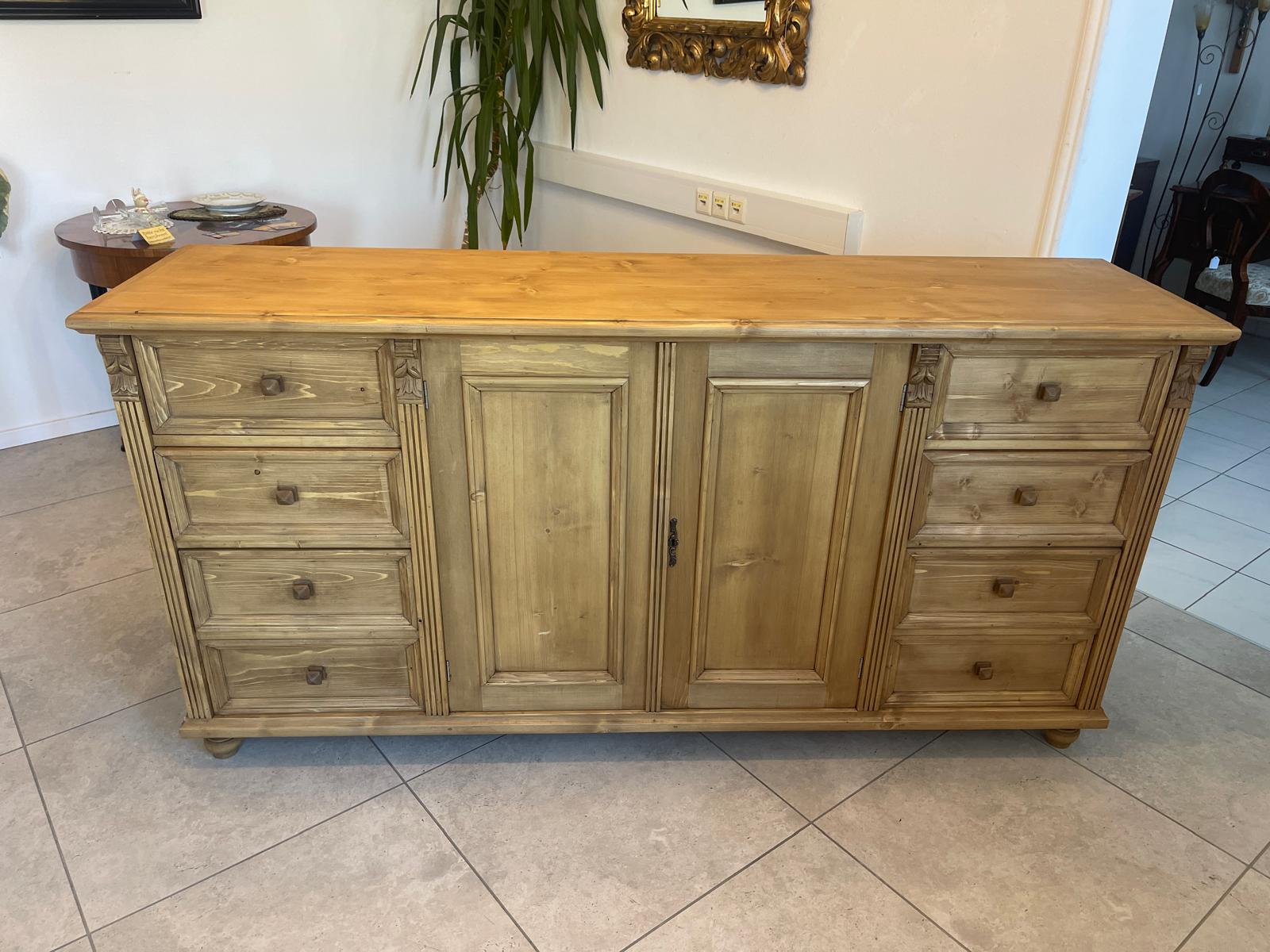 Massivholzkommode Ladenkommode Bauernmöbel Bauernmöbel Bauernschrank G1298